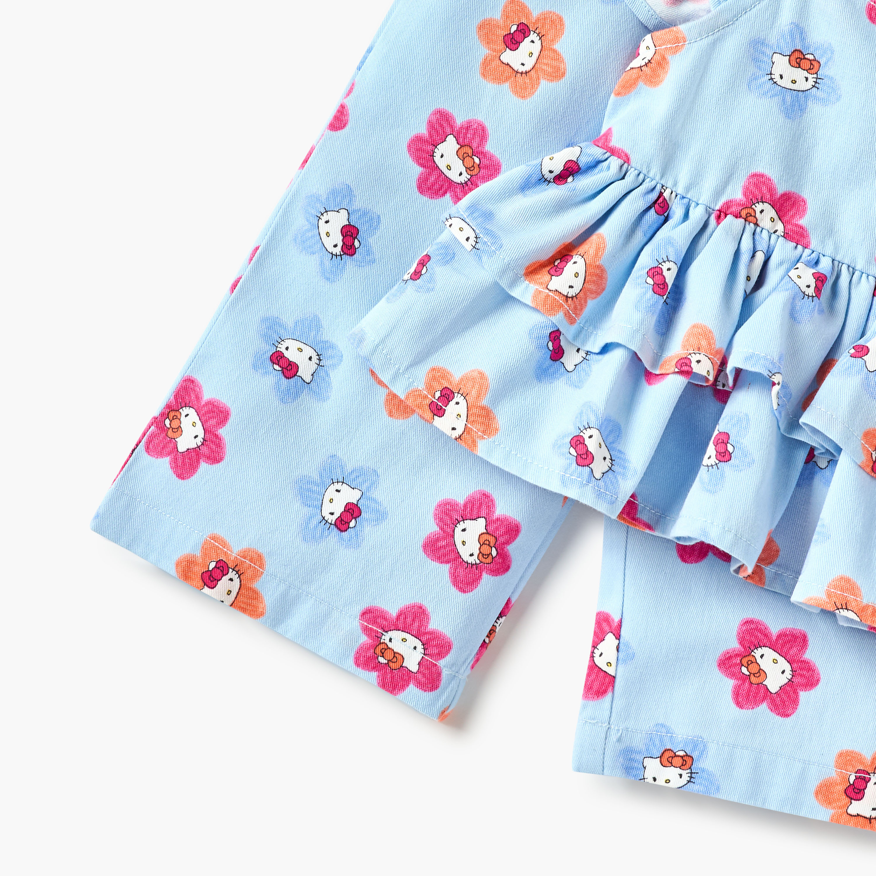 Sanrio Hello Kitty Print Top and Pants Set-baby-girls-clothing-setsandcoords-image-5
