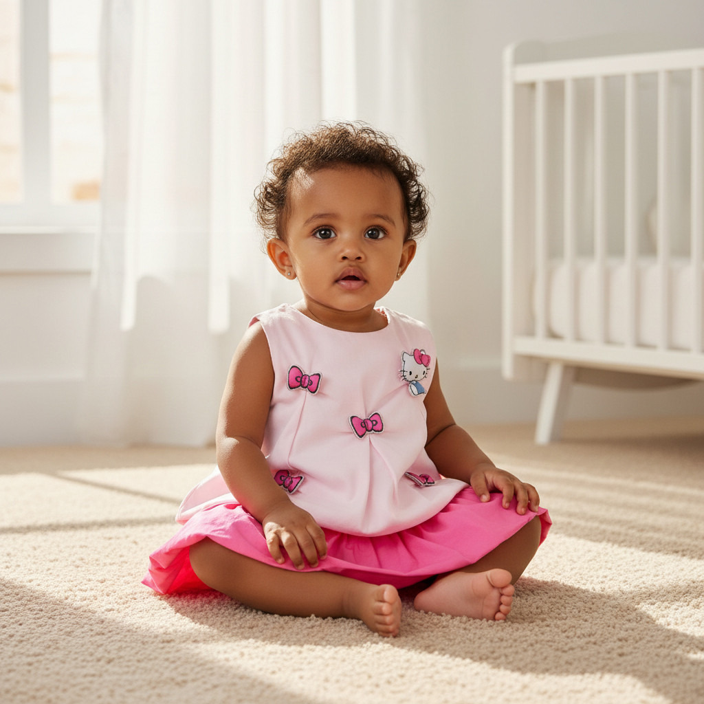 Sanrio Hello Kitty Applique Top and Skirt Set-baby-girls-clothing-setsandcoords-image-8