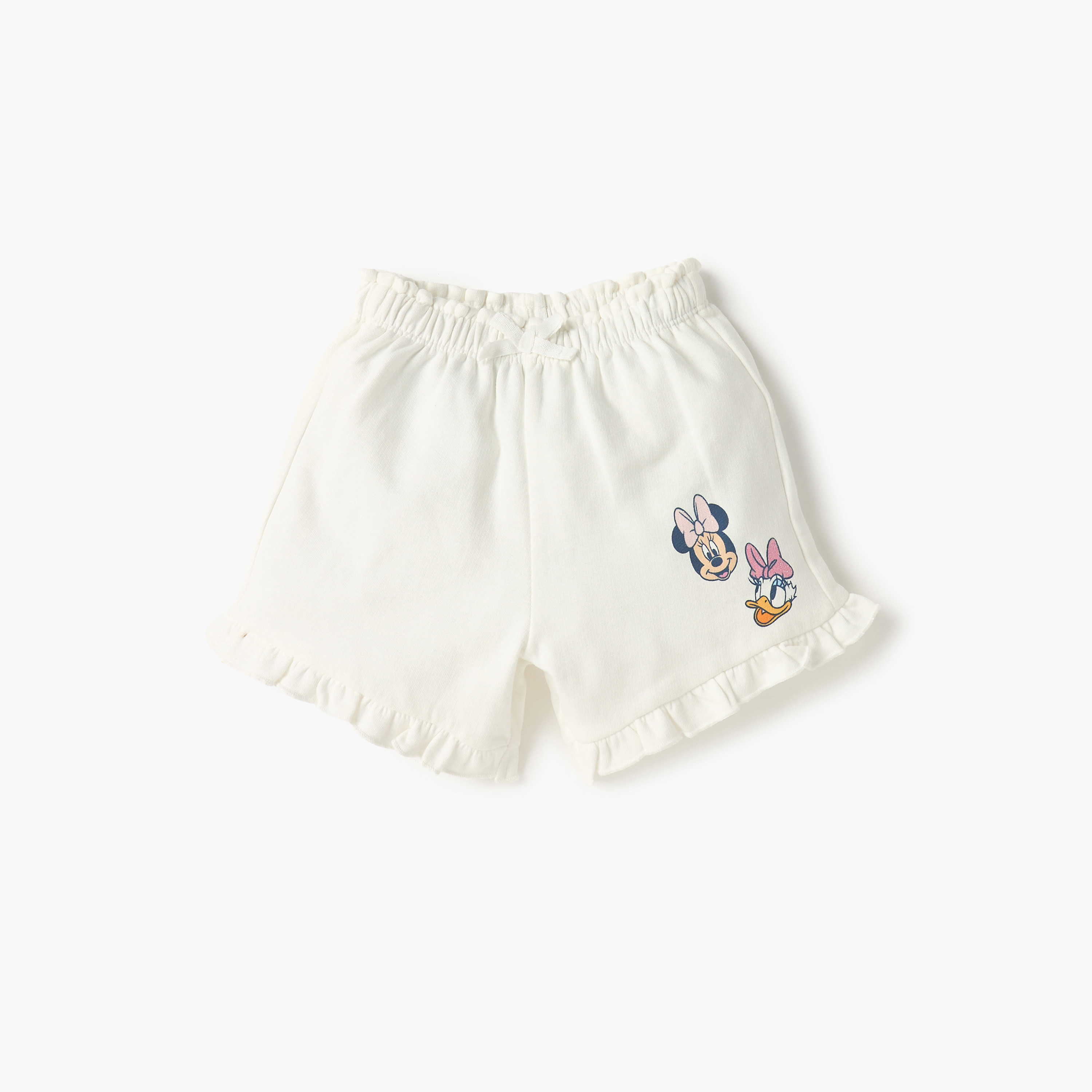Disney Minnie Mouse and Daisy Duck Print Shorts - Set of 2-baby-girls-clothing-bottoms-shorts-image-3