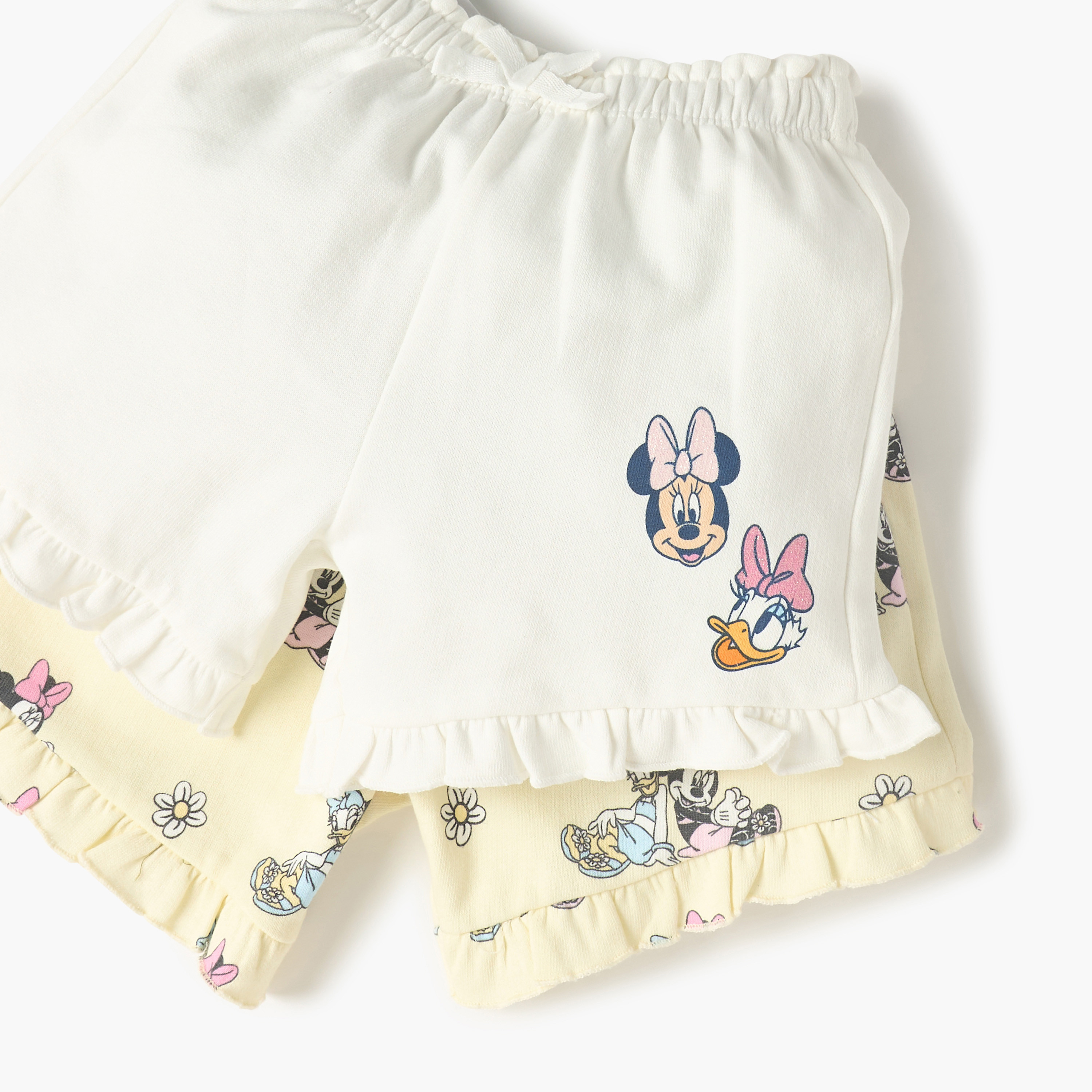 Disney Minnie Mouse and Daisy Duck Print Shorts - Set of 2-baby-girls-clothing-bottoms-shorts-image-4