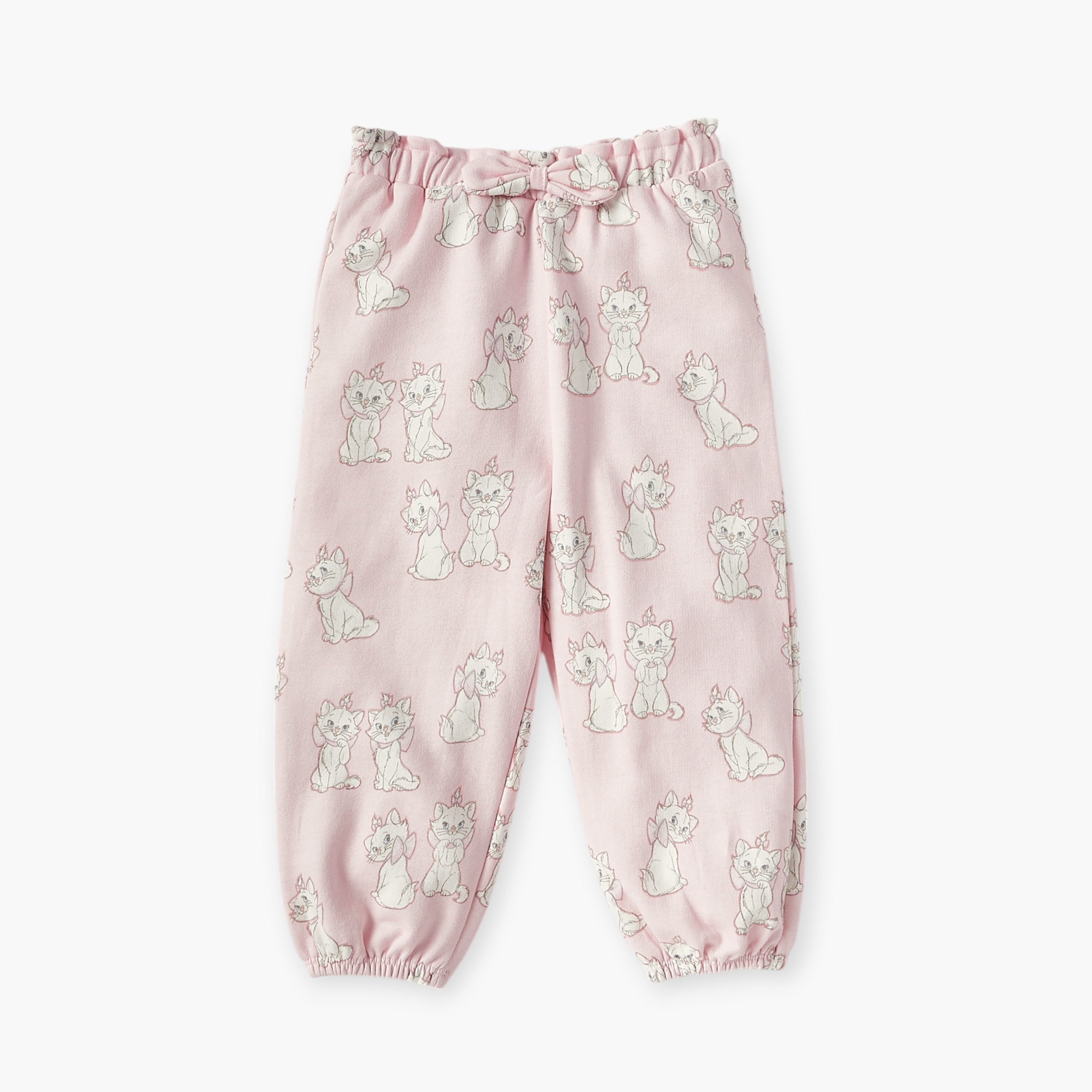 Disney Marie Print Long Sleeves Sweatshirt and Elasticated Joggers Set-baby-girls-clothing-setsandcoords-image-3