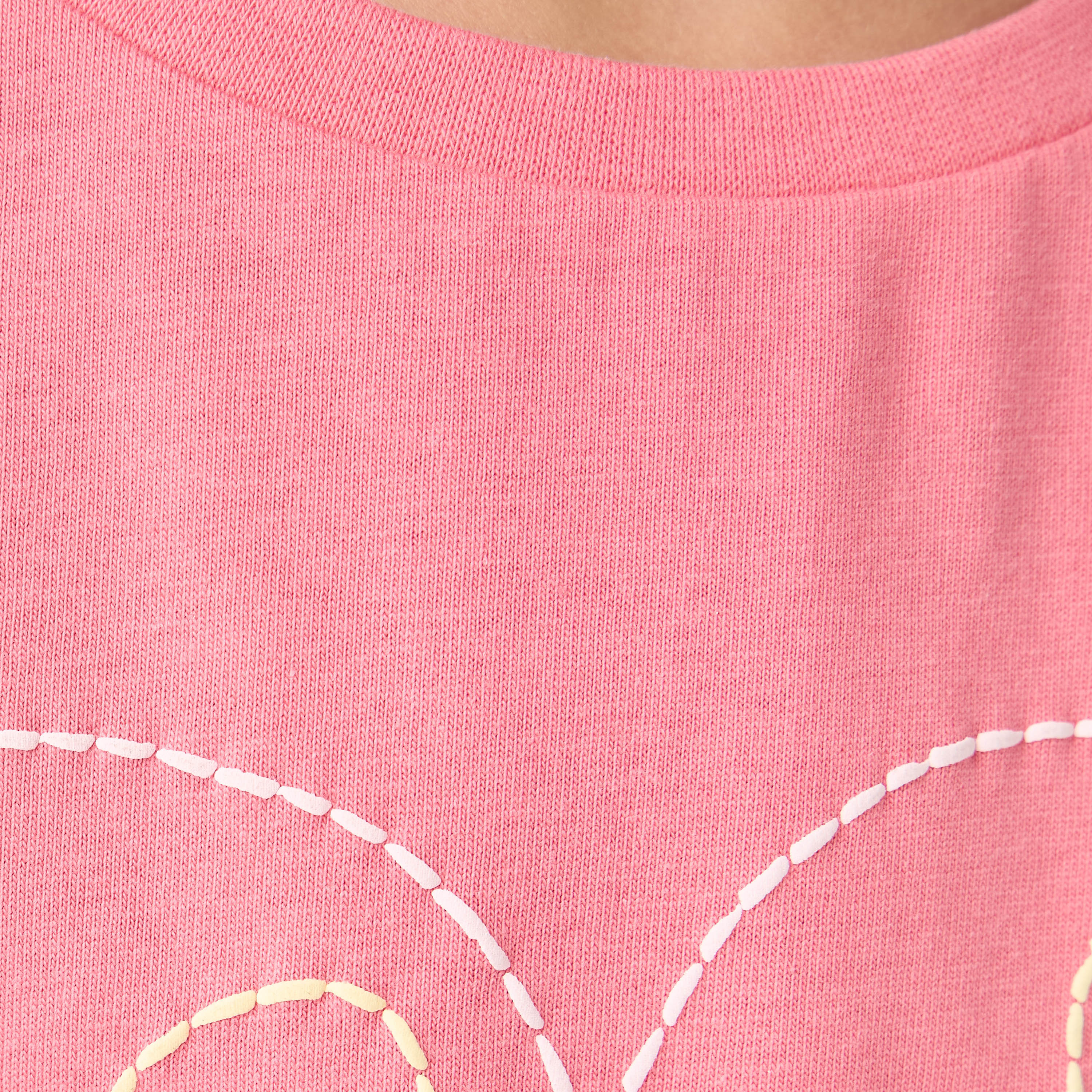 تيشيرتات متنوعة بأكمام قصيرة وياقة مستديرة من جونيورز - طقم من قطعتين-girls-clothing-tshirts-image-5