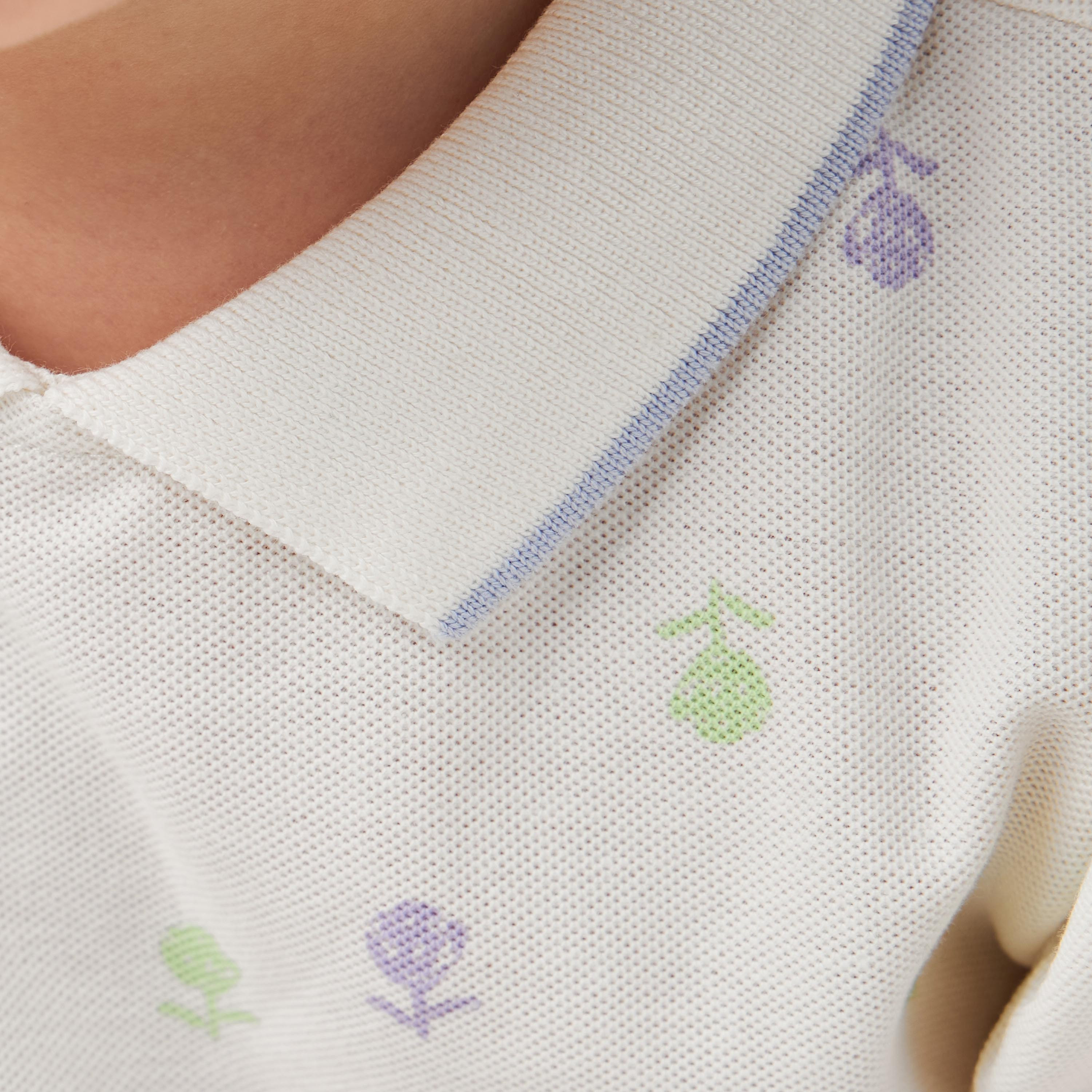 تيشيرت بولو بأكمام قصيرة وطبعات من جونيورز-girls-clothing-tshirts-image-1