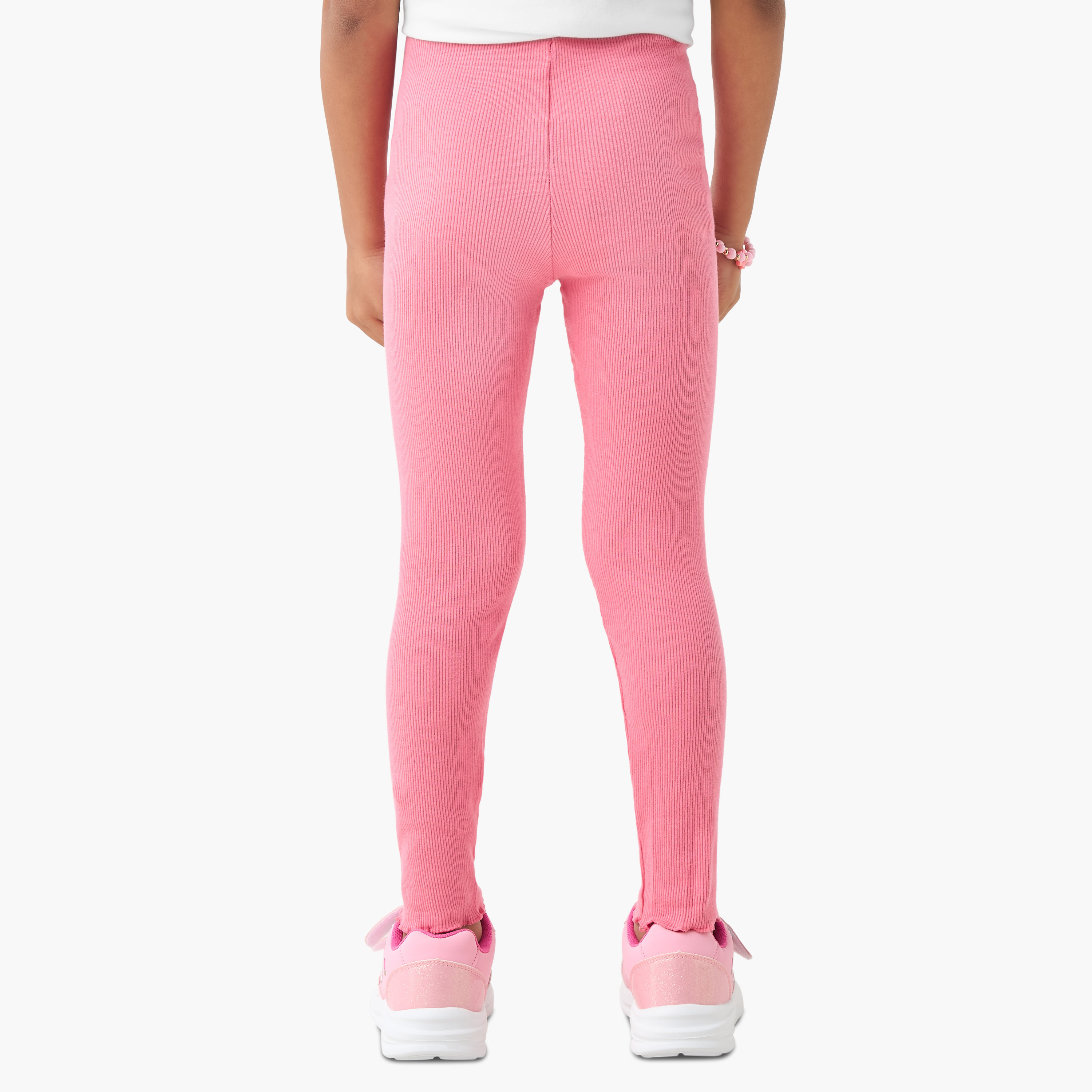 بنطلون ليقنز مضلع من جونيورز-girls-clothing-bottoms-leggings-image-2