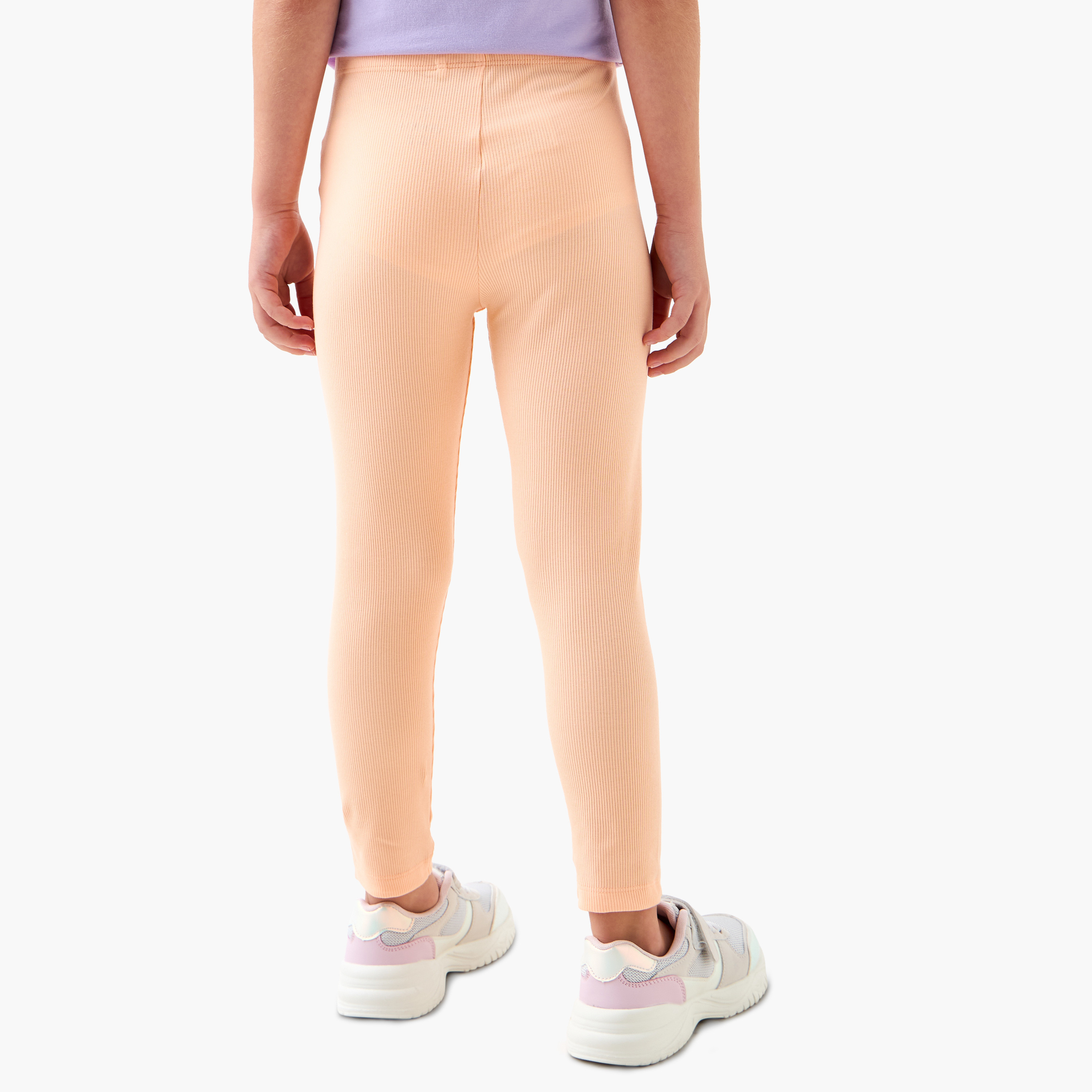 Juniors Ribbed Leggings-baby-girls-clothing-bottoms-leggings-image-3