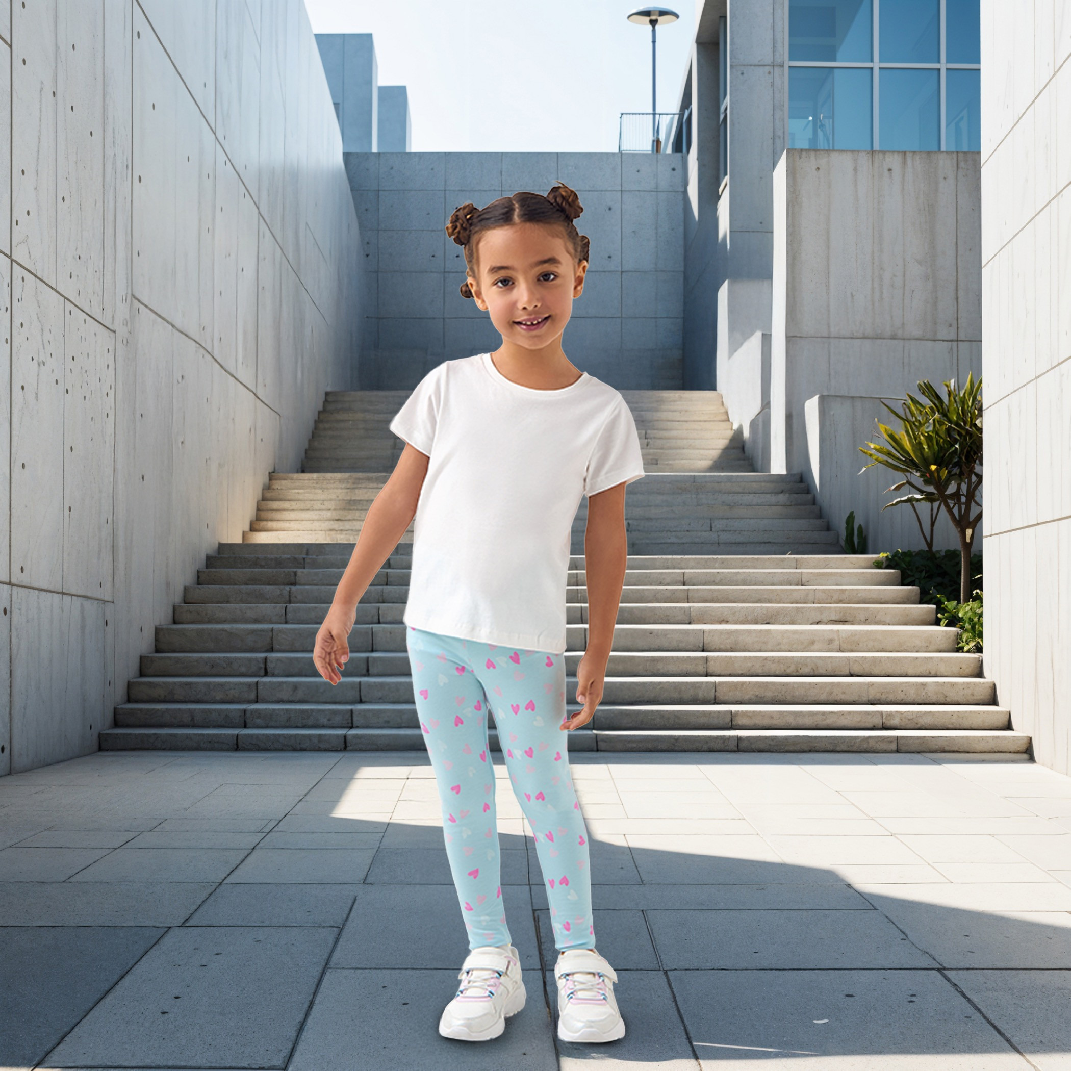 بنطلون ليقنز بطبعات قلوب بخصر مطاطي من جونيورز-girls-clothing-bottoms-leggings-image-4