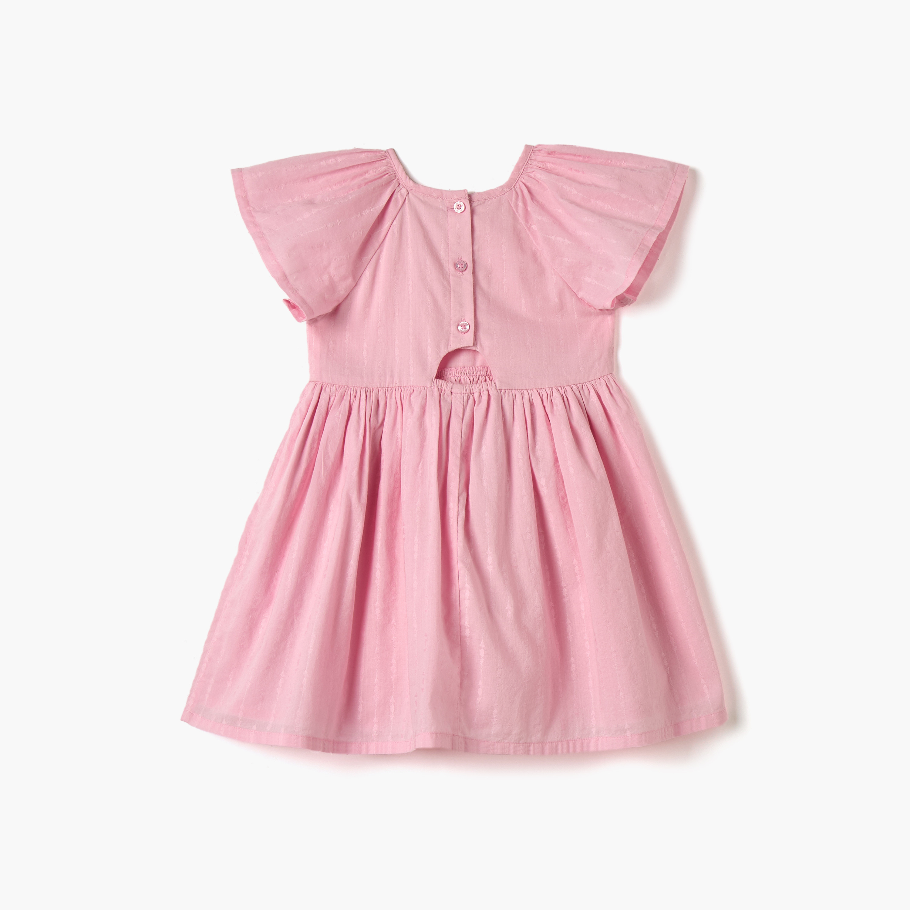 Juniors All-Over Floral Print Dress with Flutter Sleeves-girls-clothing-dressesandjumpsuits-image-2