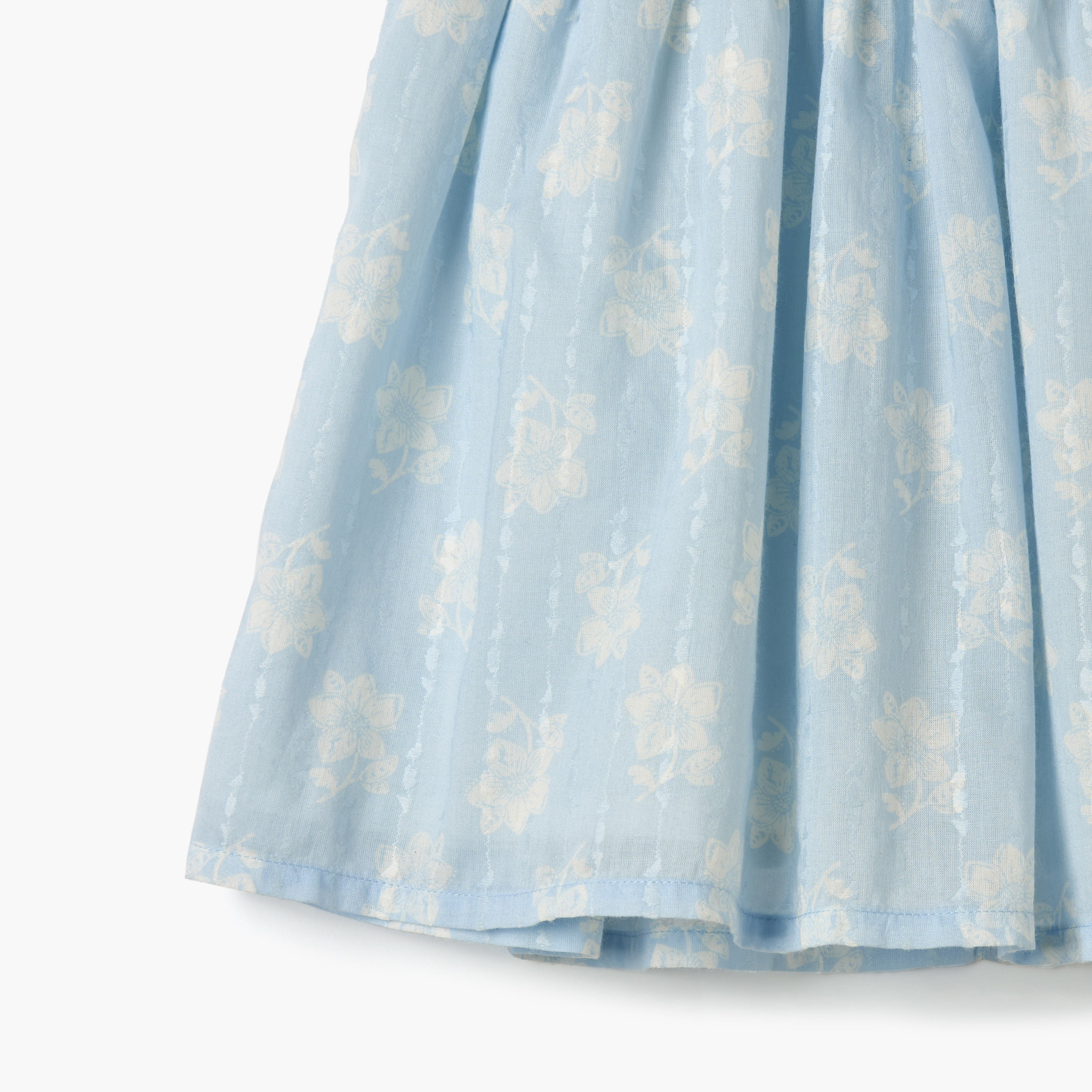 Juniors All-Over Floral Print Dress with Flutter Sleeves-girls-clothing-dressesandjumpsuits-image-5