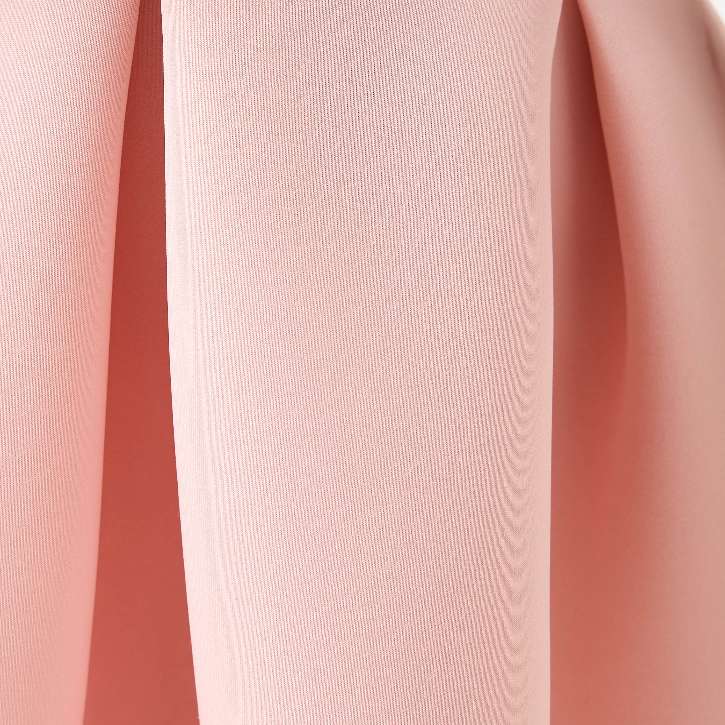 Juniors Bow Detail A-Line Sleeveless Dress with Zip Closure-girls-clothing-dressesandjumpsuits-image-5