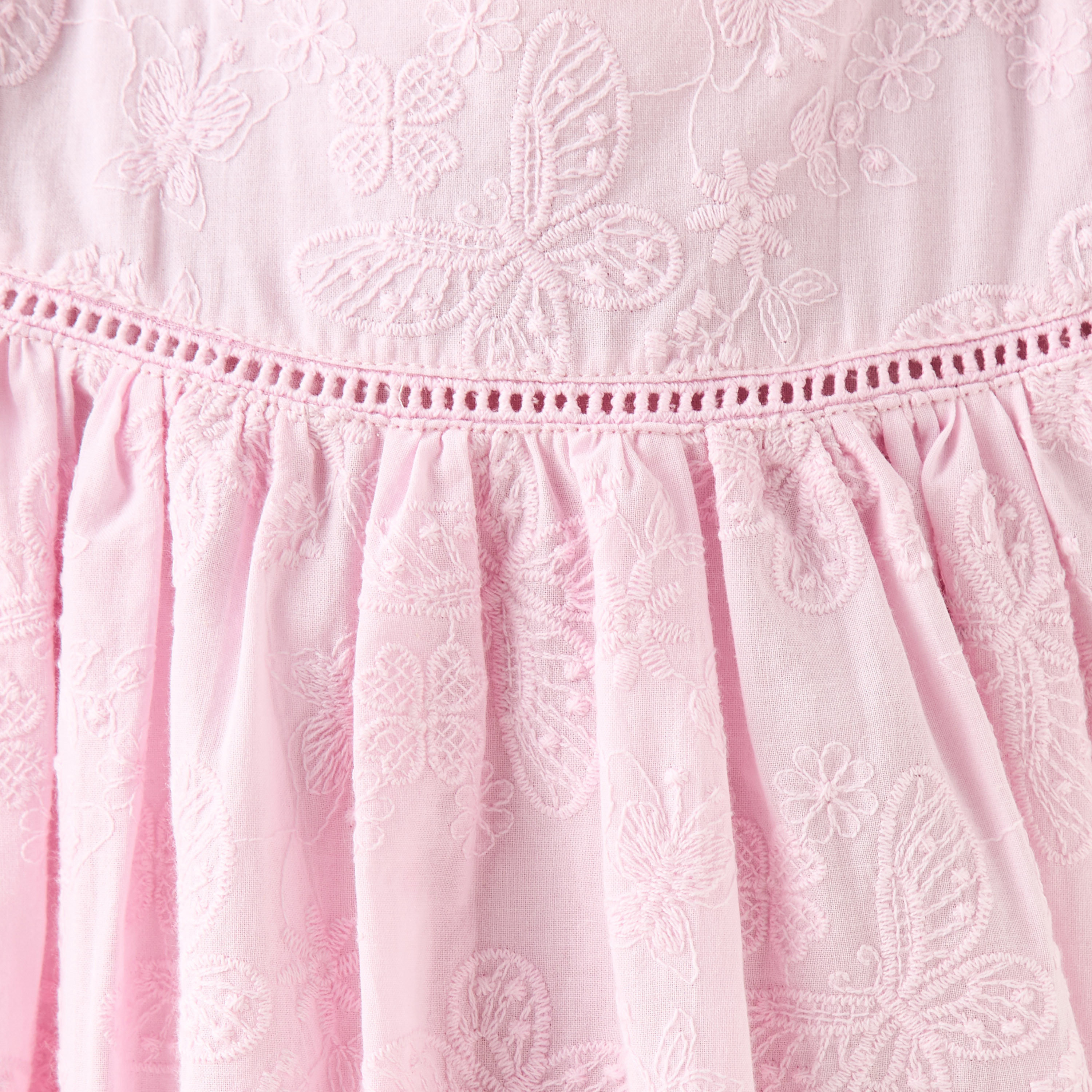 Eligo Embroidered Ruffle Sleeve Dress-girls-clothing-dressesandjumpsuits-image-5