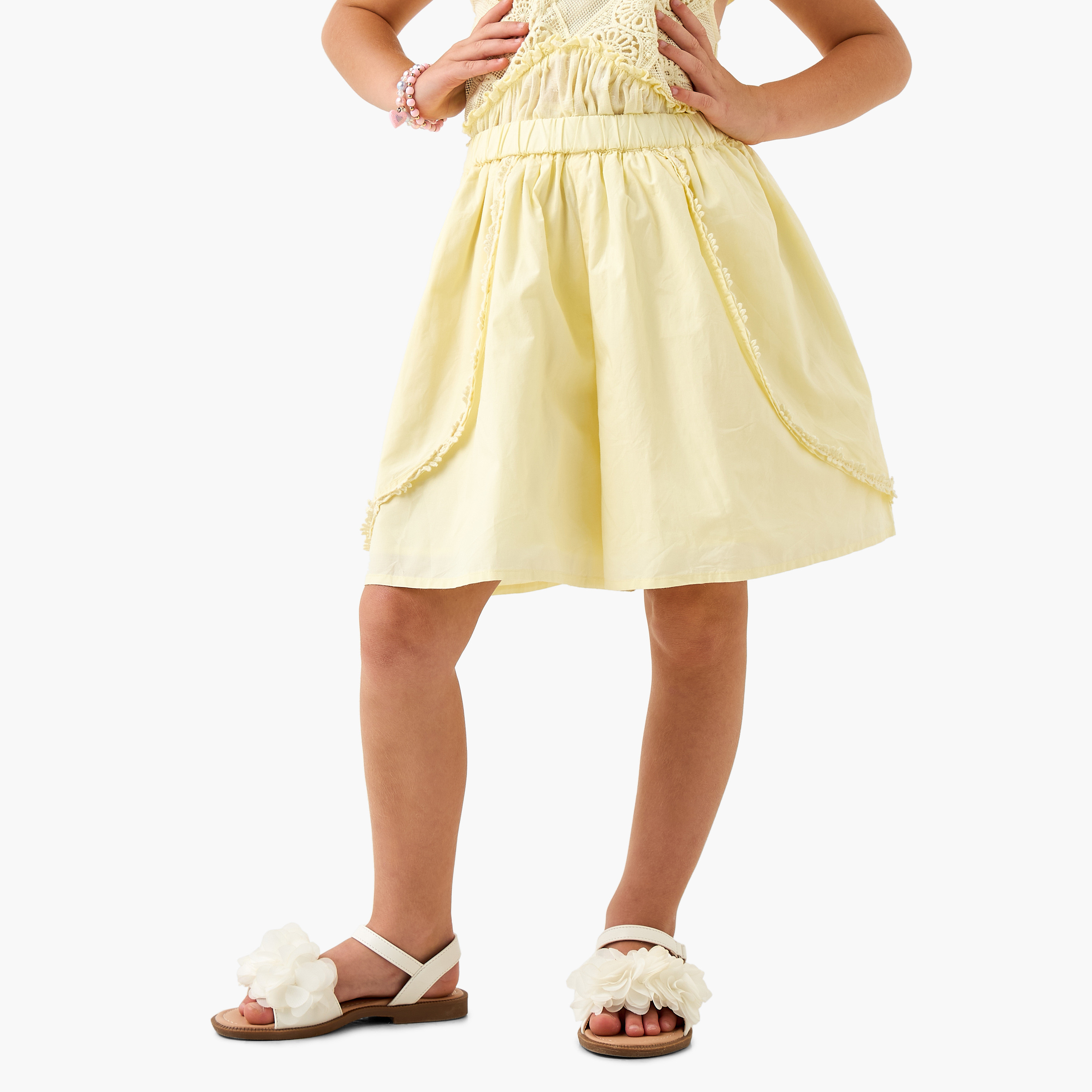 Eligo Embroidered Top and Shorts Set-girls-clothing-setsandcoords-image-3