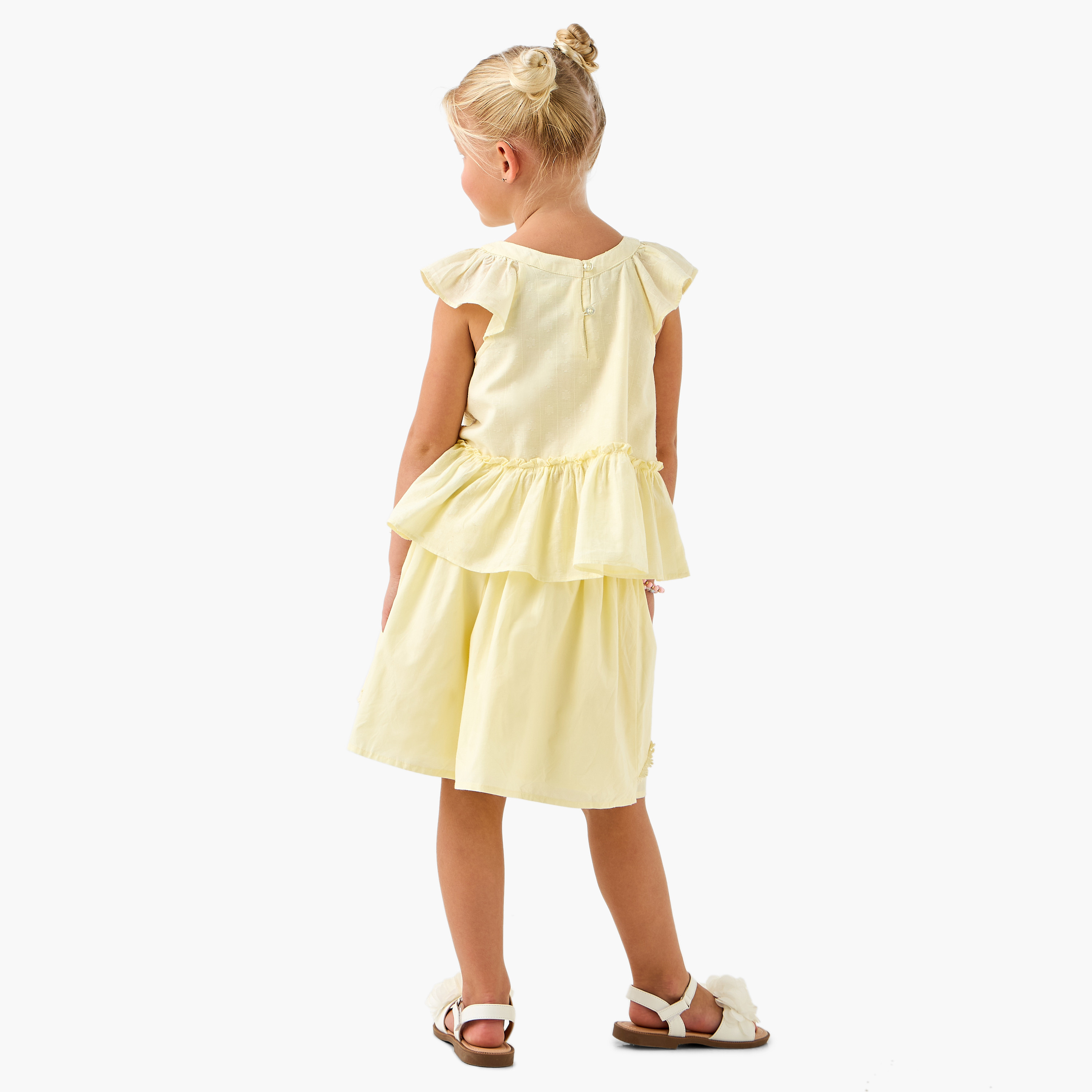 Eligo Embroidered Top and Shorts Set-girls-clothing-setsandcoords-image-4