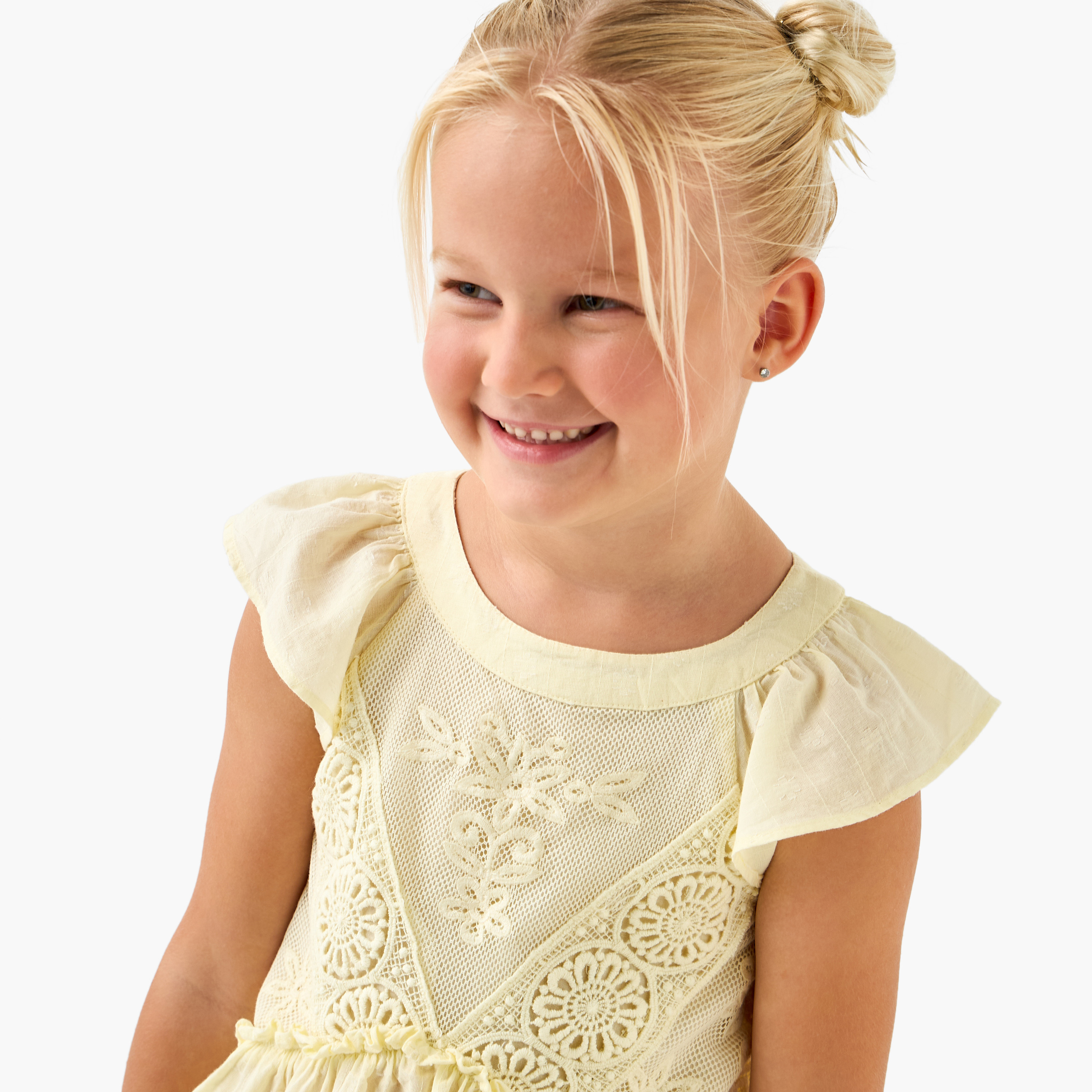 Eligo Embroidered Top and Shorts Set-girls-clothing-setsandcoords-image-5