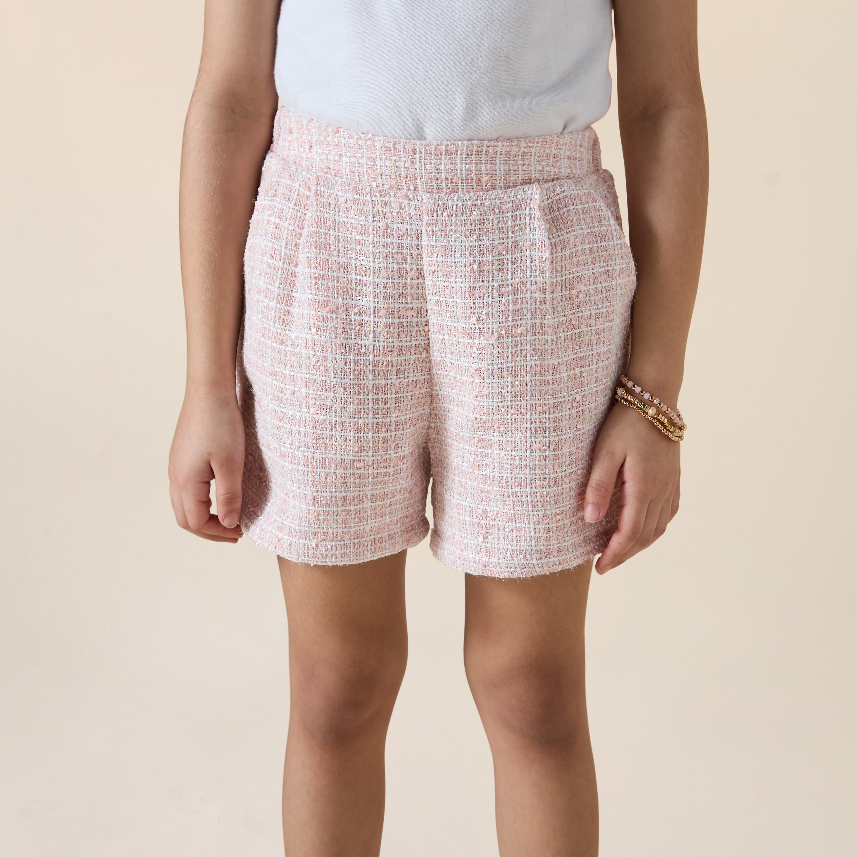 طقم شورت وجاكيت بارز الملمس-baby-girls-clothing-setsandcoords-image-5