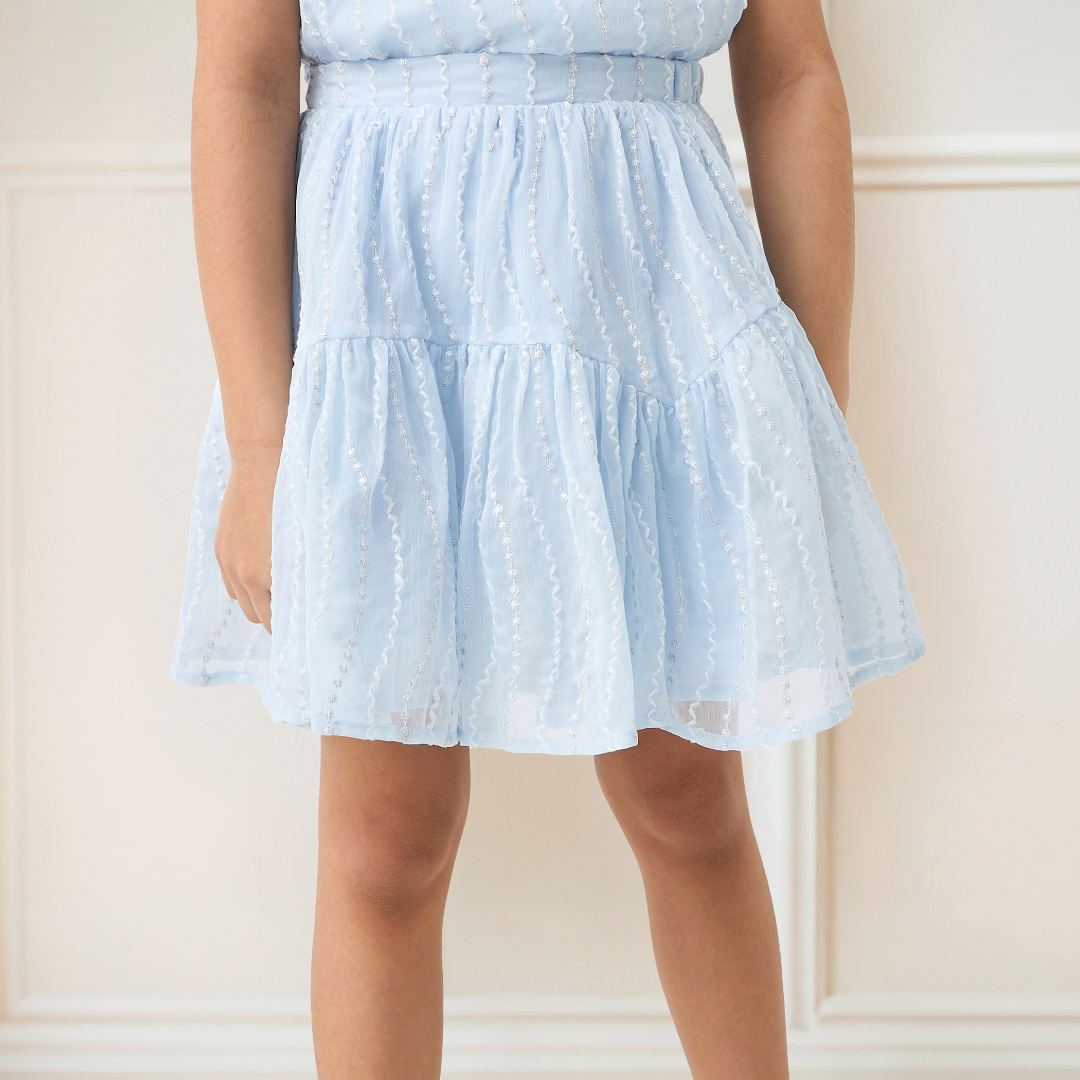 Eligo All-Over Embroidered Sleeveless Top and Skirt Set-baby-girls-clothing-setsandcoords-image-4
