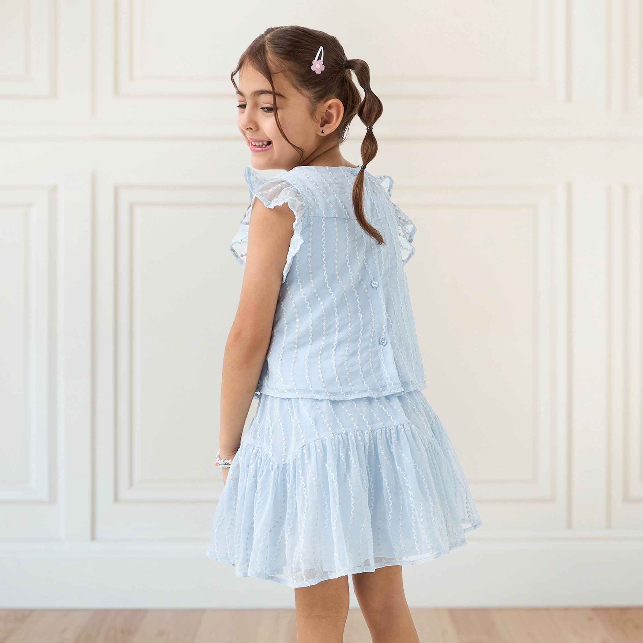 Eligo All-Over Embroidered Sleeveless Top and Skirt Set-baby-girls-clothing-setsandcoords-image-5