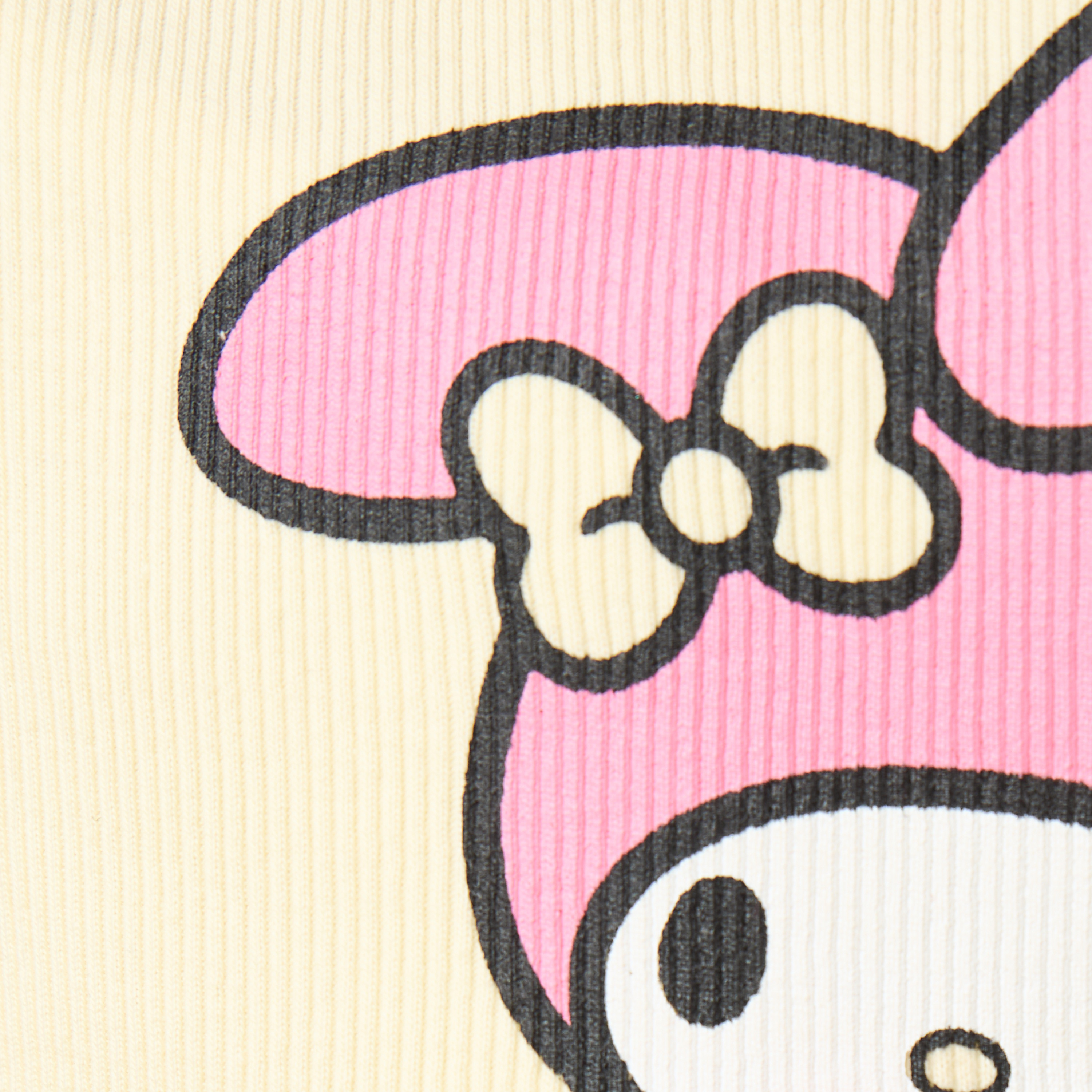 Sanrio My Melody Print Prom Dress with Short Sleeves-girls-clothing-dressesandjumpsuits-image-5