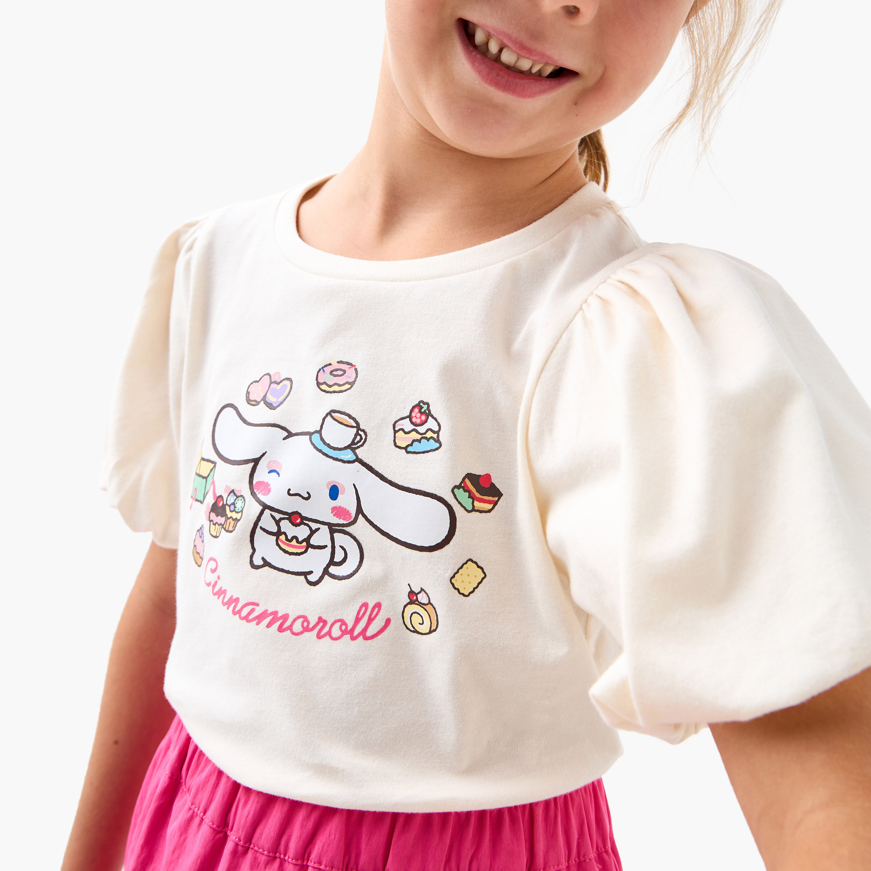 Sanrio Cinnamoroll Print T-shirt and Skirt Set-baby-girls-clothing-setsandcoords-image-6