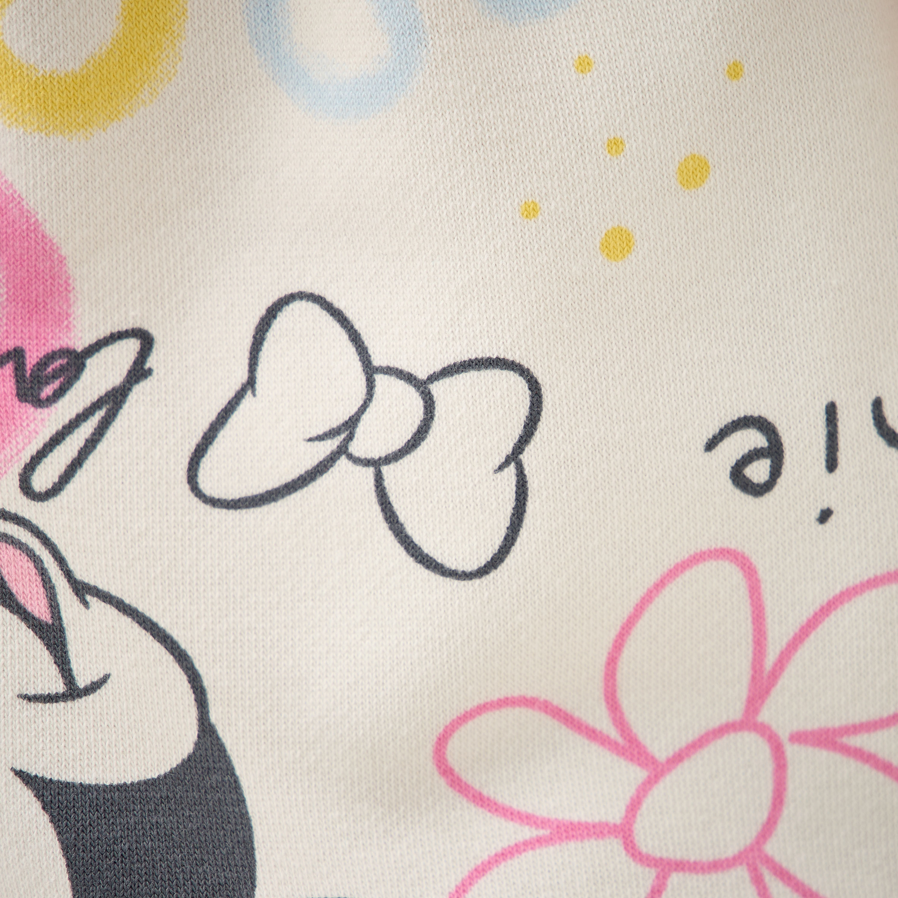 Disney Mickey and Minnie Mouse Print Shorts with Drawstring Closure-girls-clothing-bottoms-shorts-image-5