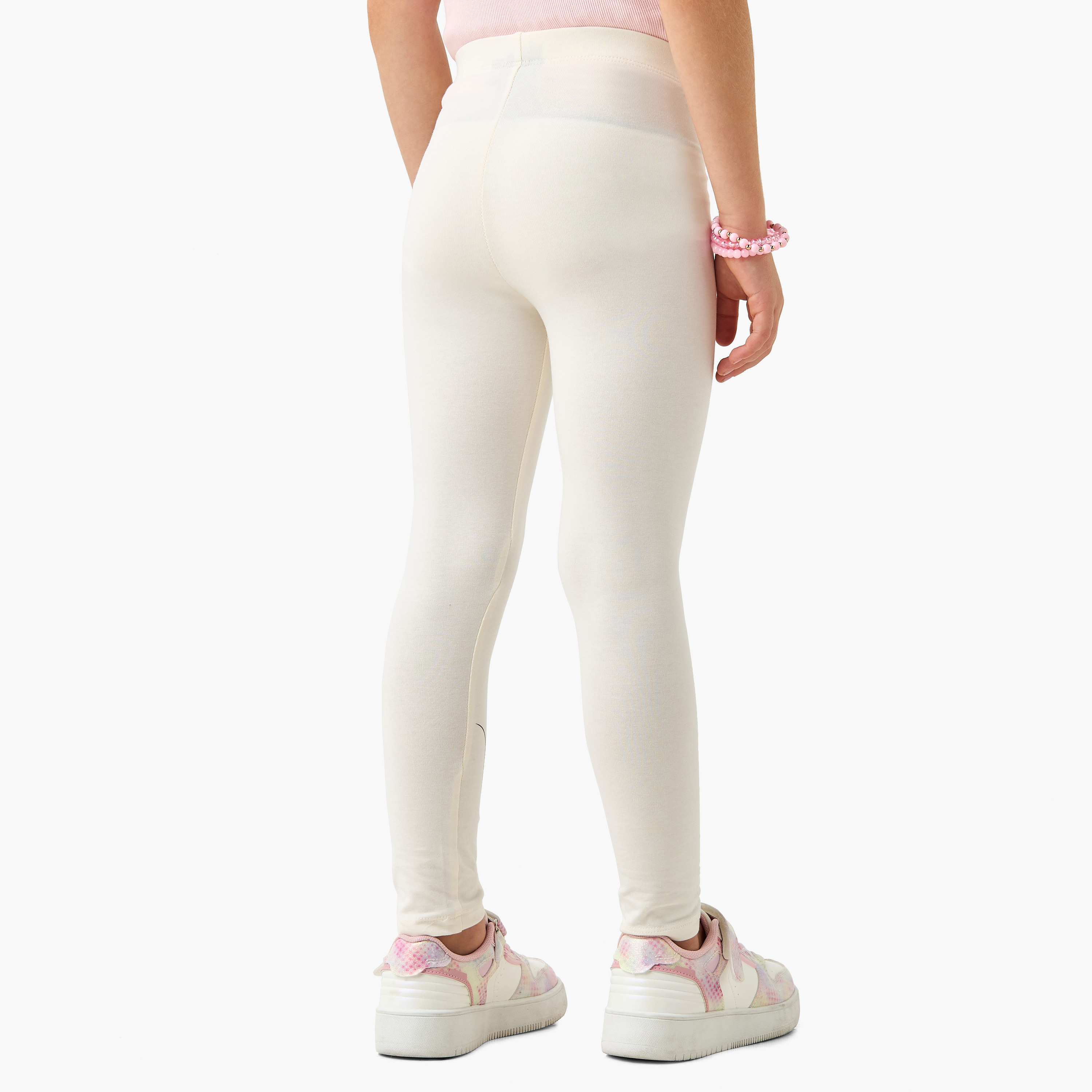 Disney Minnie Mouse Print Leggings-baby-girls-clothing-bottoms-leggings-image-3