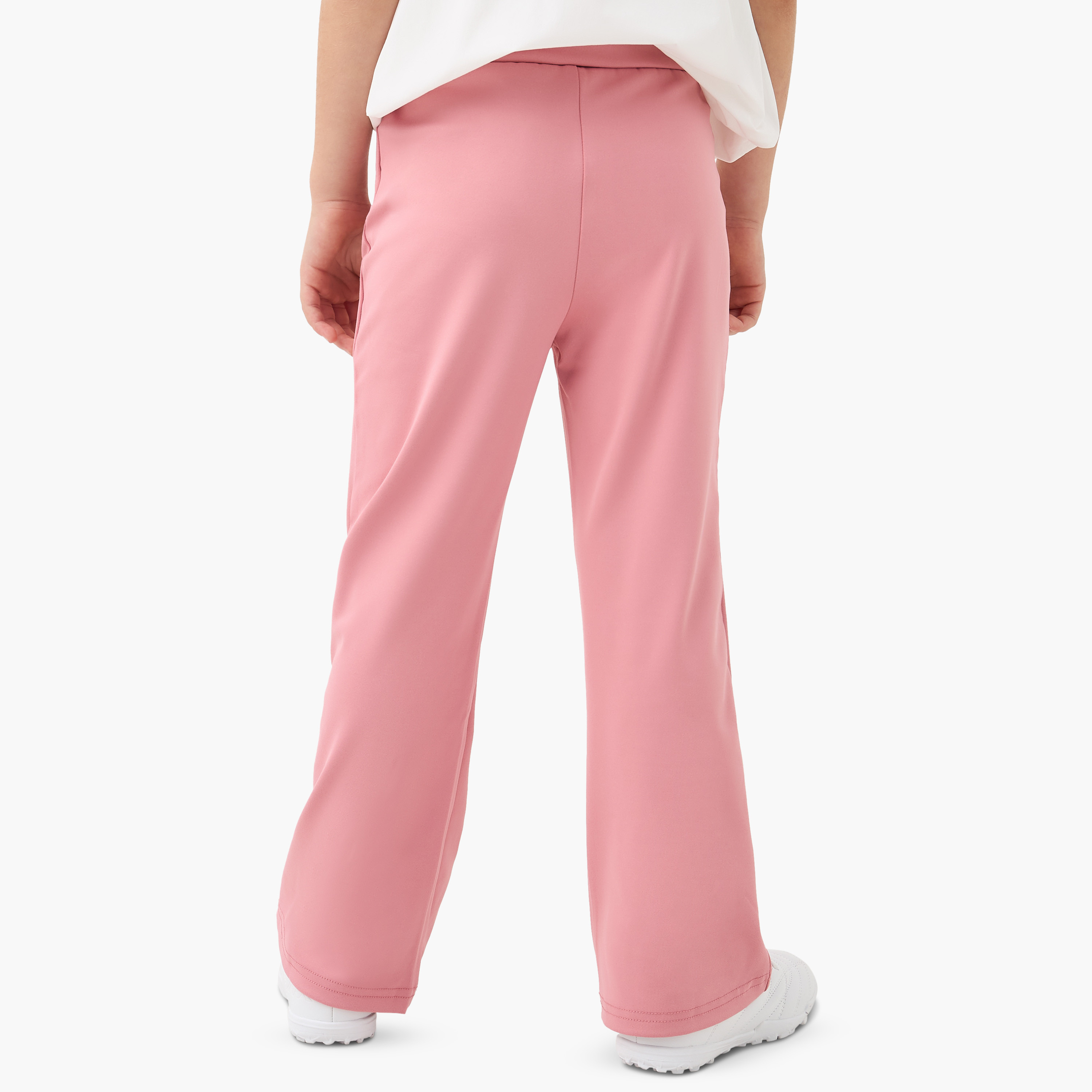 Kappa Logo Print Flared Leggings-girls-clothing-sportswear-bottoms-leggings-image-3