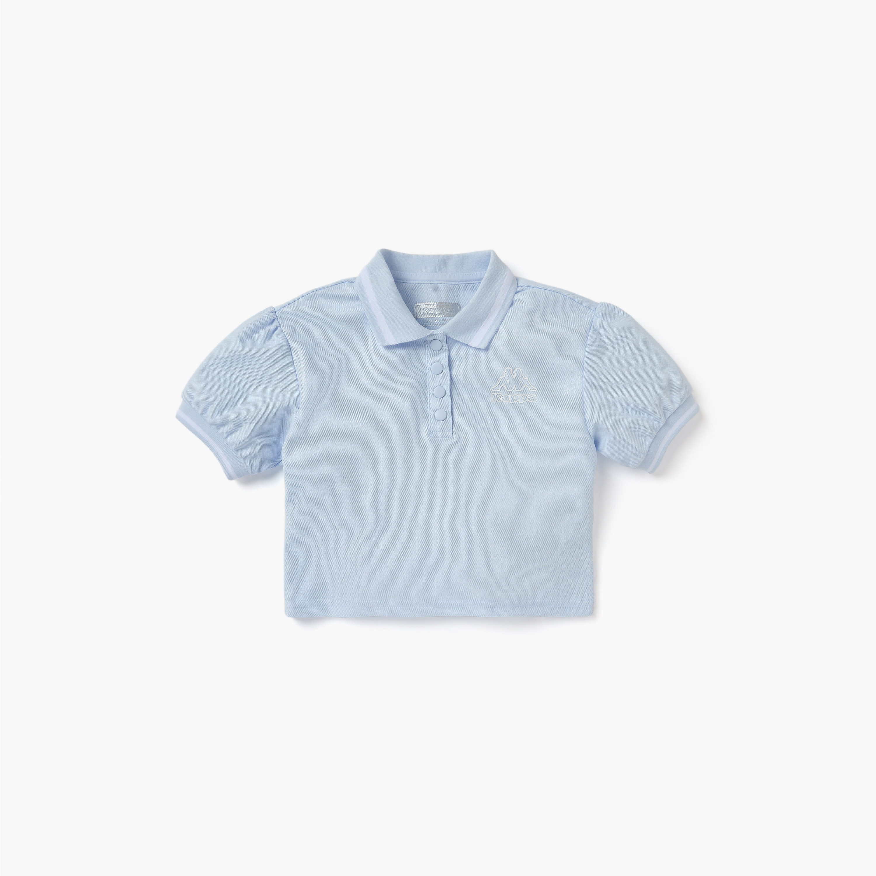 Kappa Logo Detail T-shirt and Shorts Set-baby-girls-clothing-setsandcoords-image-2