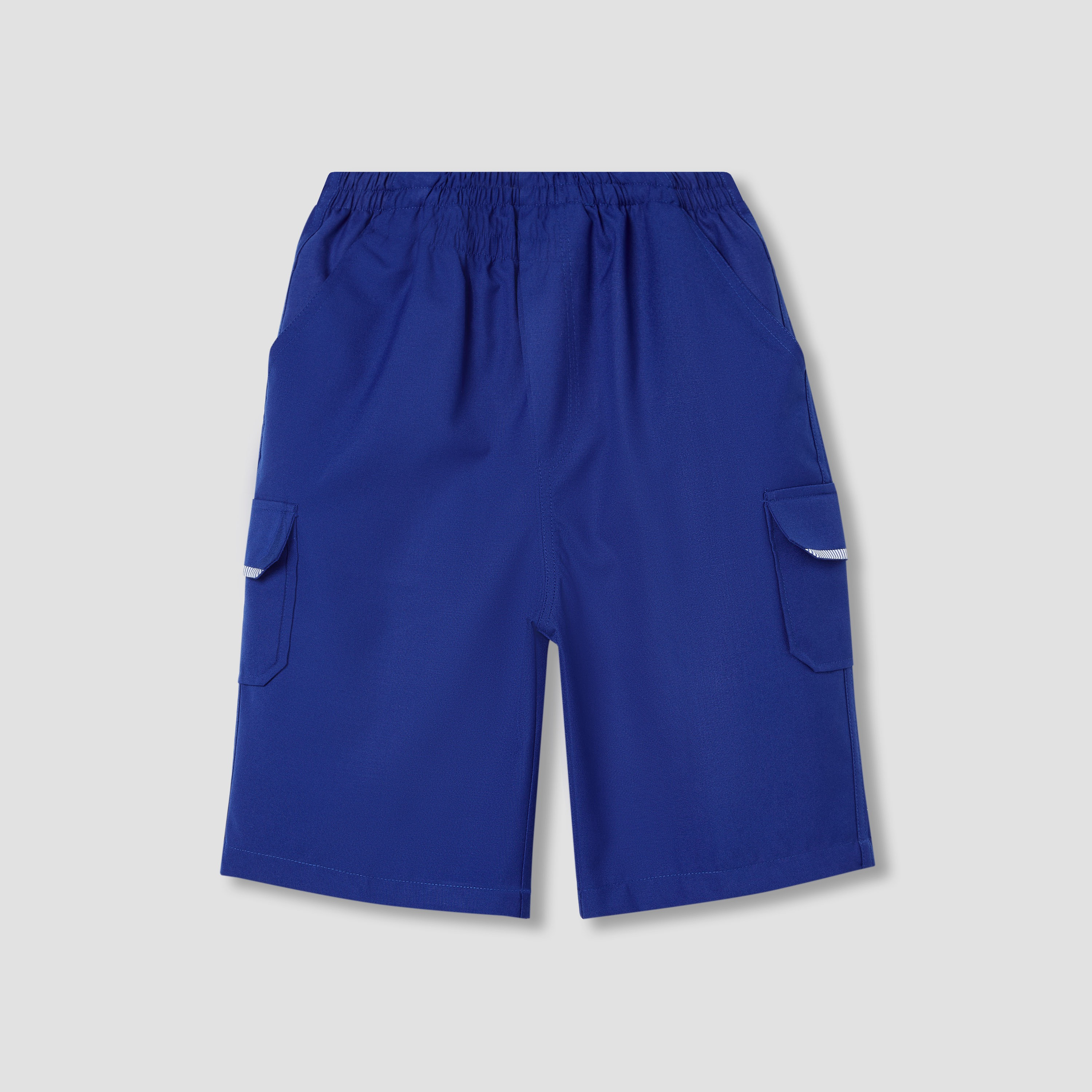 Juniors Solid Shorts with Pockets-CP_Promo_Code_Excluded-image-5