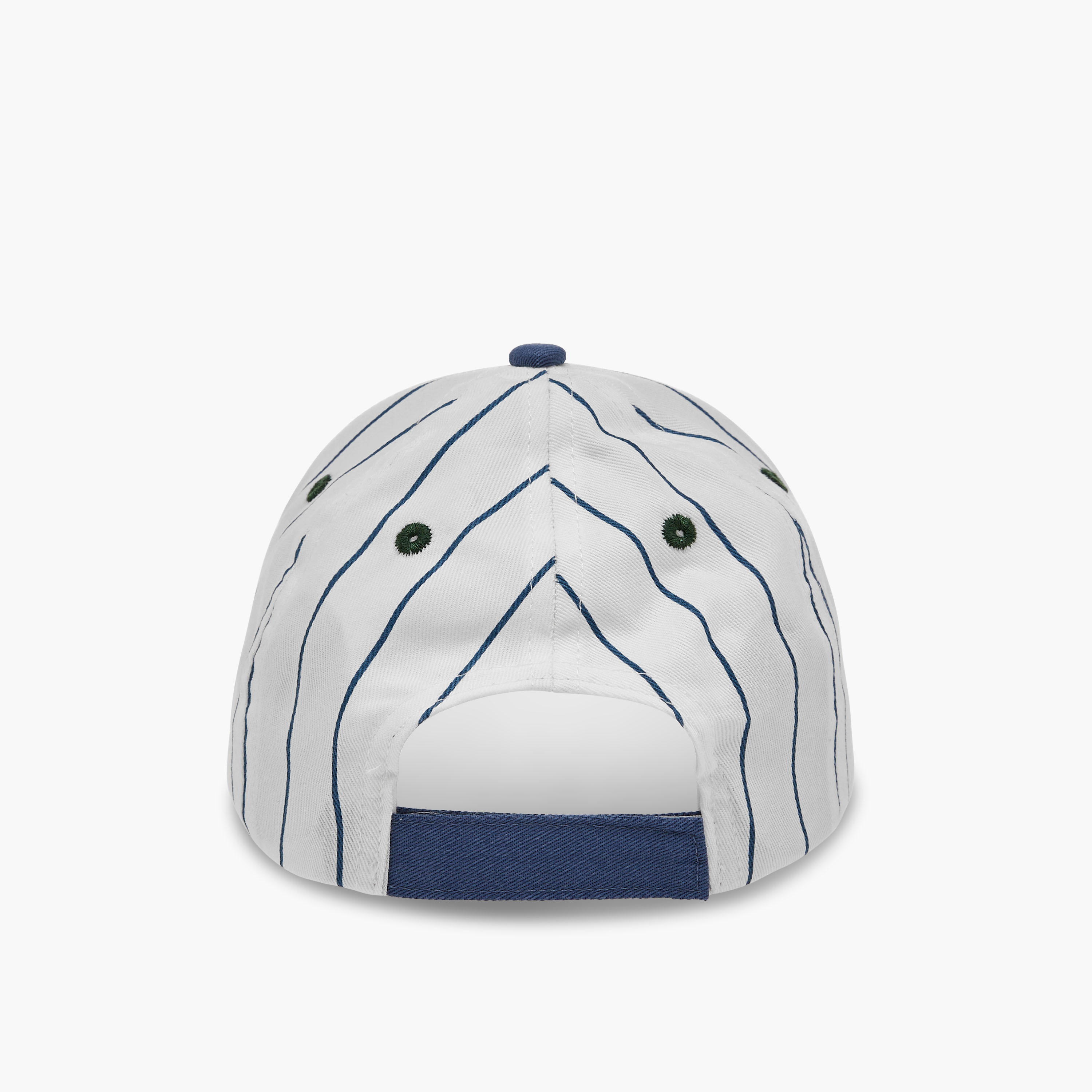 Juniors Dinosaur Embroidered Cap with Hook and Loop Closure-baby-boys-accessories-caps-image-4