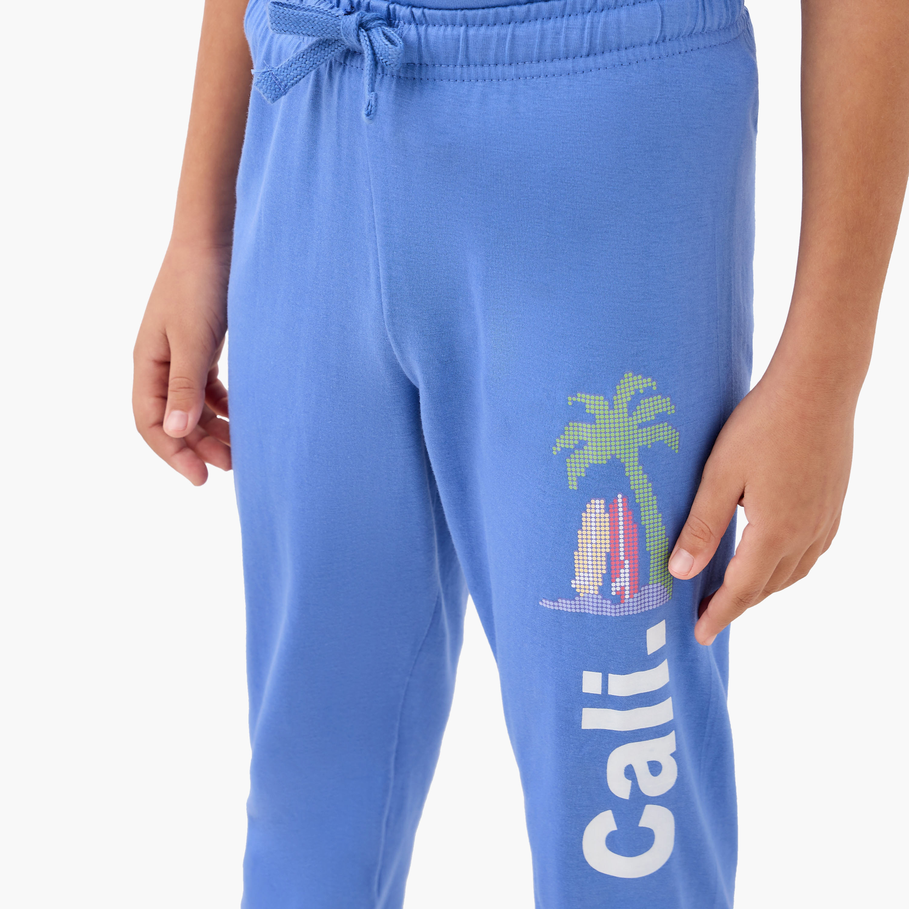 Juniors 4-Piece Printed T-shirts with Shorts and Pyjamas-boys-clothing-nightwear-image-8