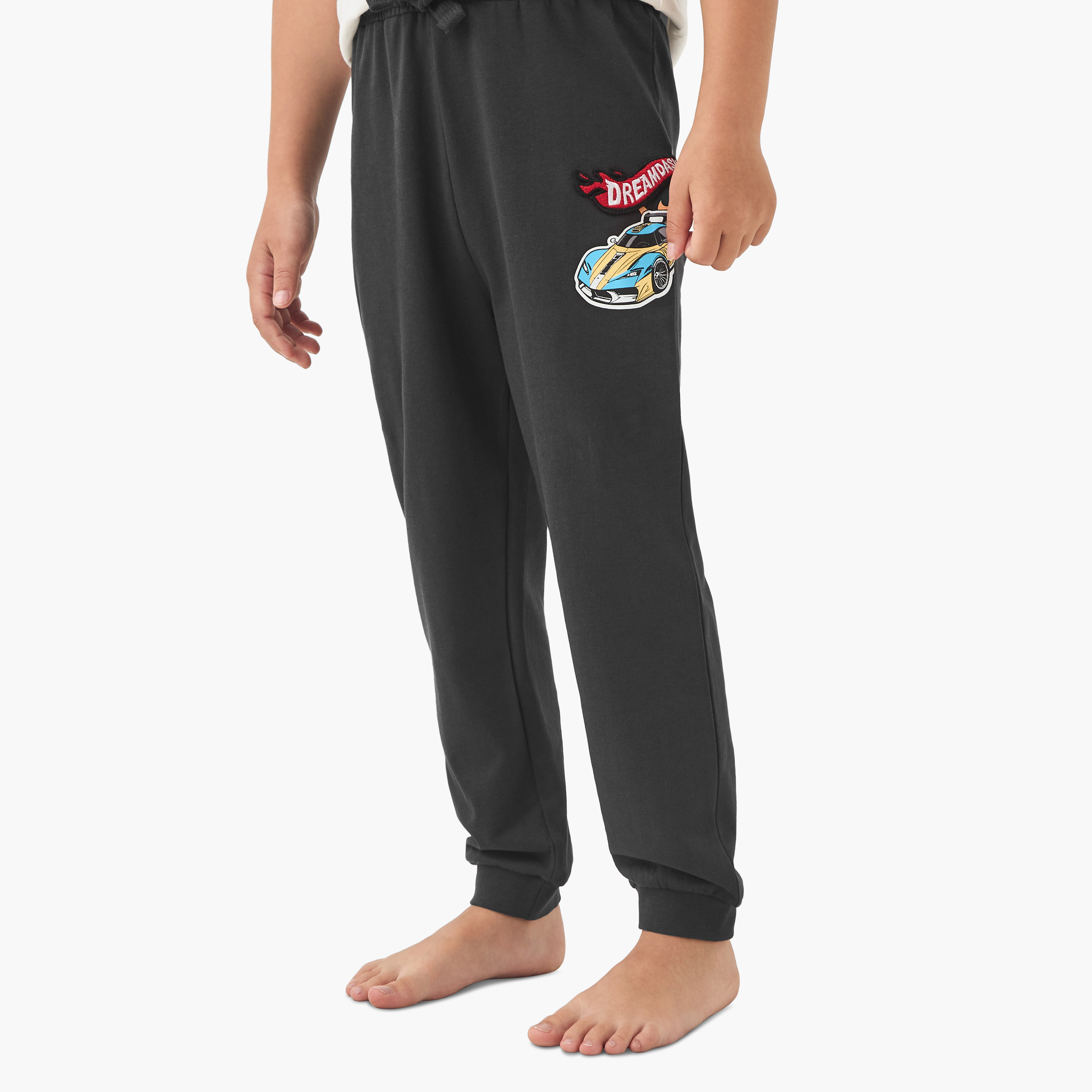 Juniors Printed T-shirt and Pyjama Set-boys-clothing-nightwear-image-3