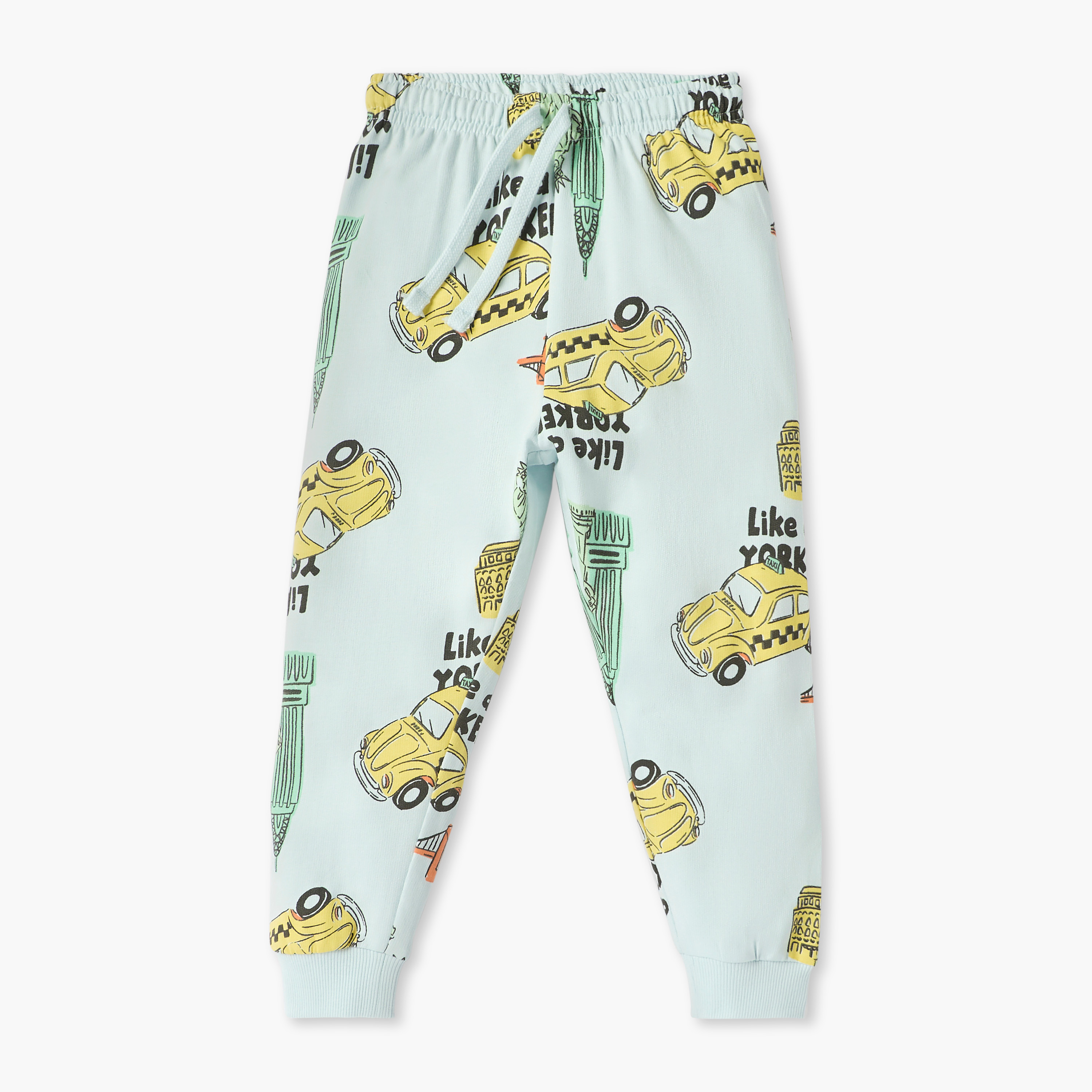 طقم تيشيرت بطبعات وبنطلون بيجاما من جونيورز-boys-clothing-nightwear-image-3