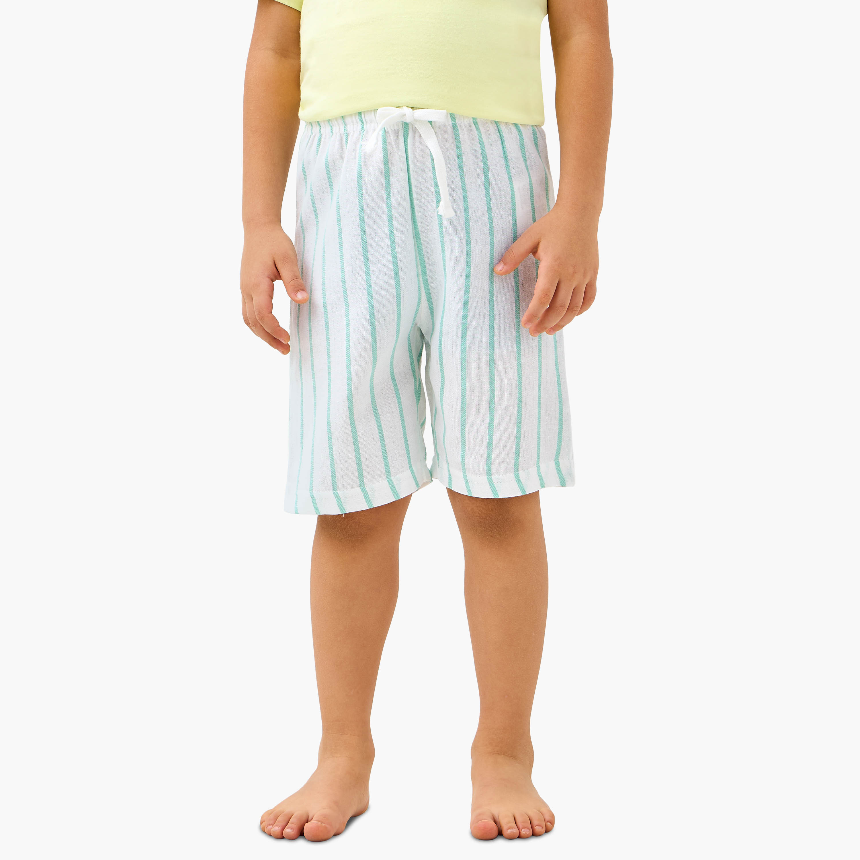 Juniors Scooter Print T-shirt and Shorts Set-boys-clothing-nightwear-image-3