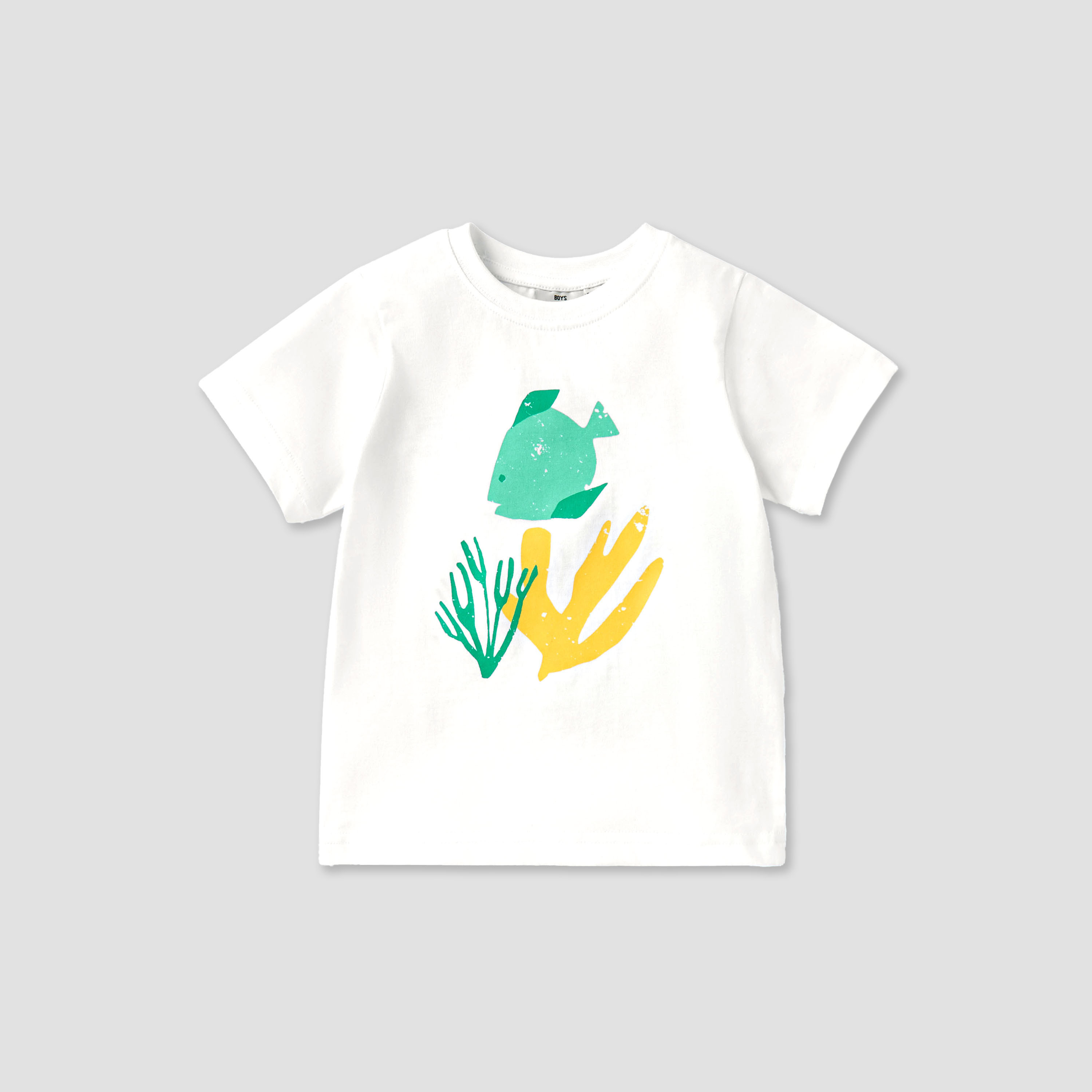 Juniors Fish Print T-shirt with Pyjama - Set of 3-boys-clothing-nightwear-image-4