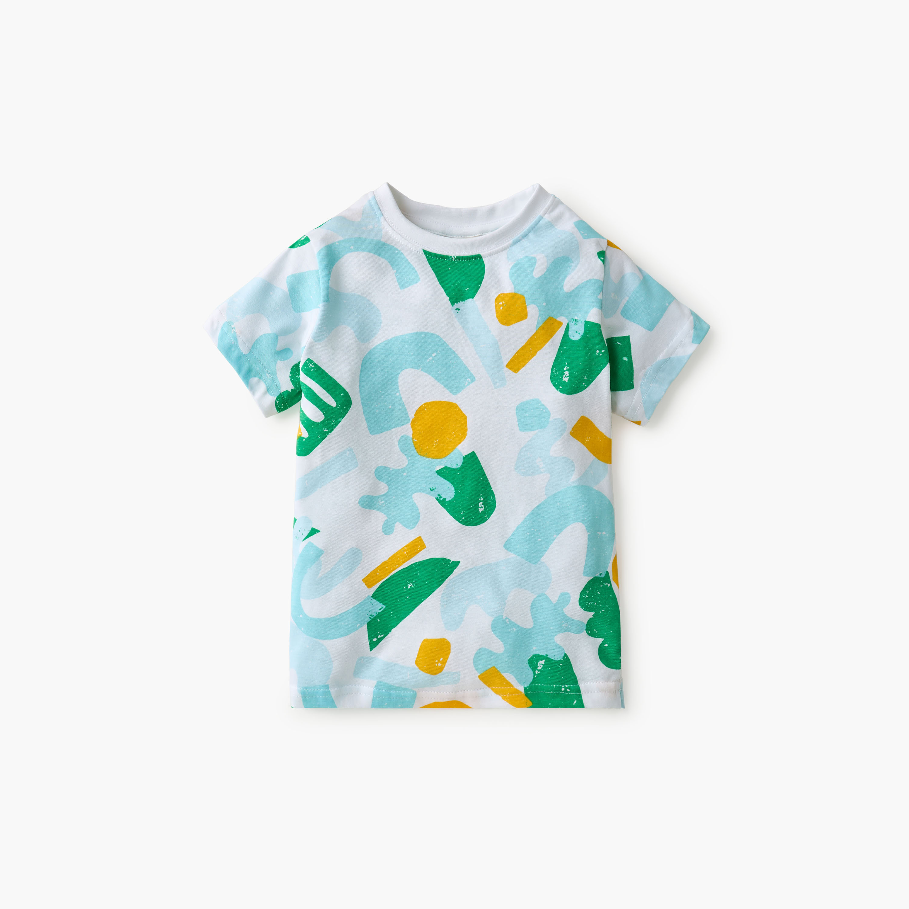 Juniors Printed T-shirt and Shorts Set-boys-clothing-nightwear-image-2