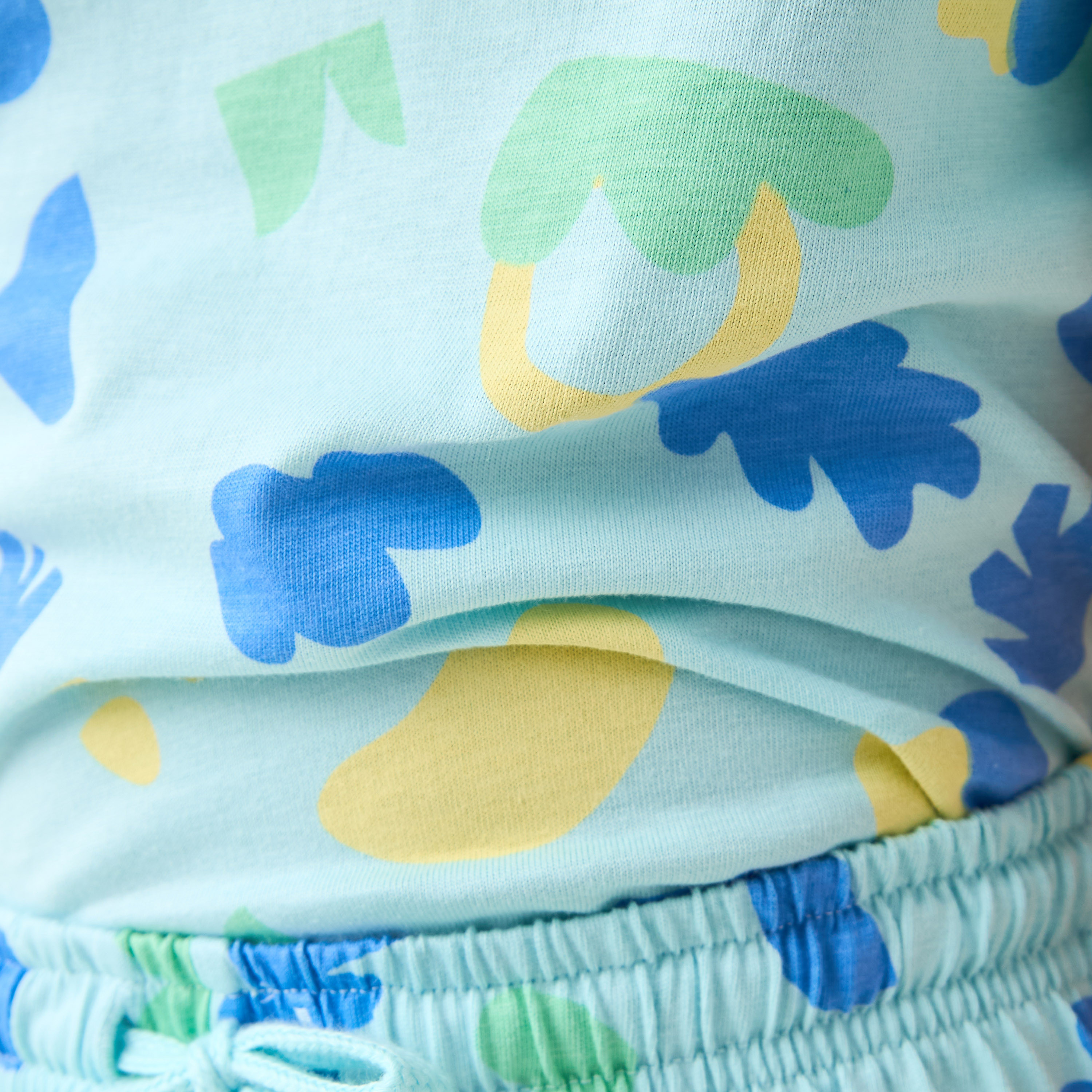 Juniors All-Over Print T-shirt and Shorts Set-boys-clothing-nightwear-image-6