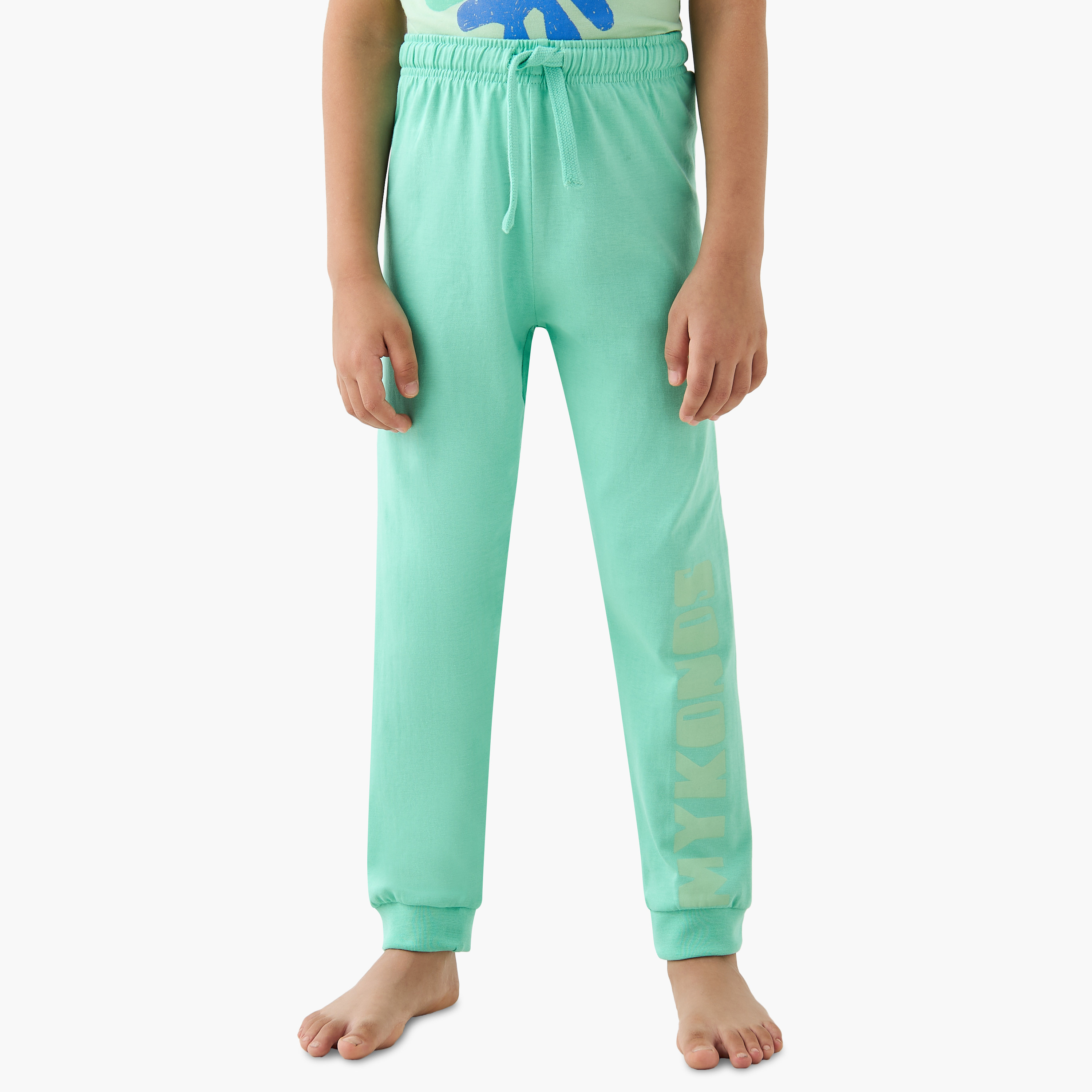 Juniors Printed T-shirt and Pyjama Set-boys-clothing-nightwear-image-3