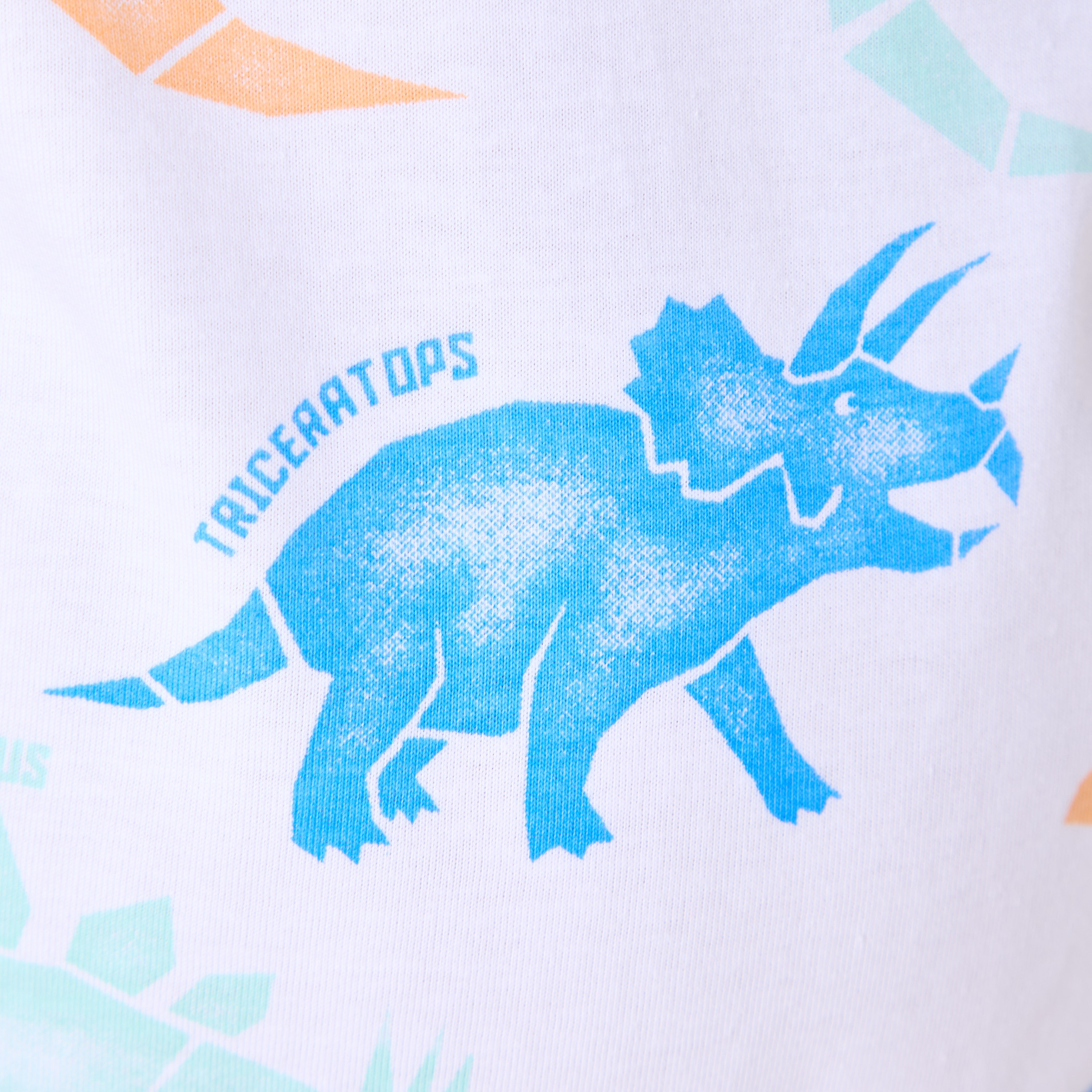 Juniors All-Over Dinosaur Print T-shirts and Pyjamas - Set of 2-boys-clothing-nightwear-image-8
