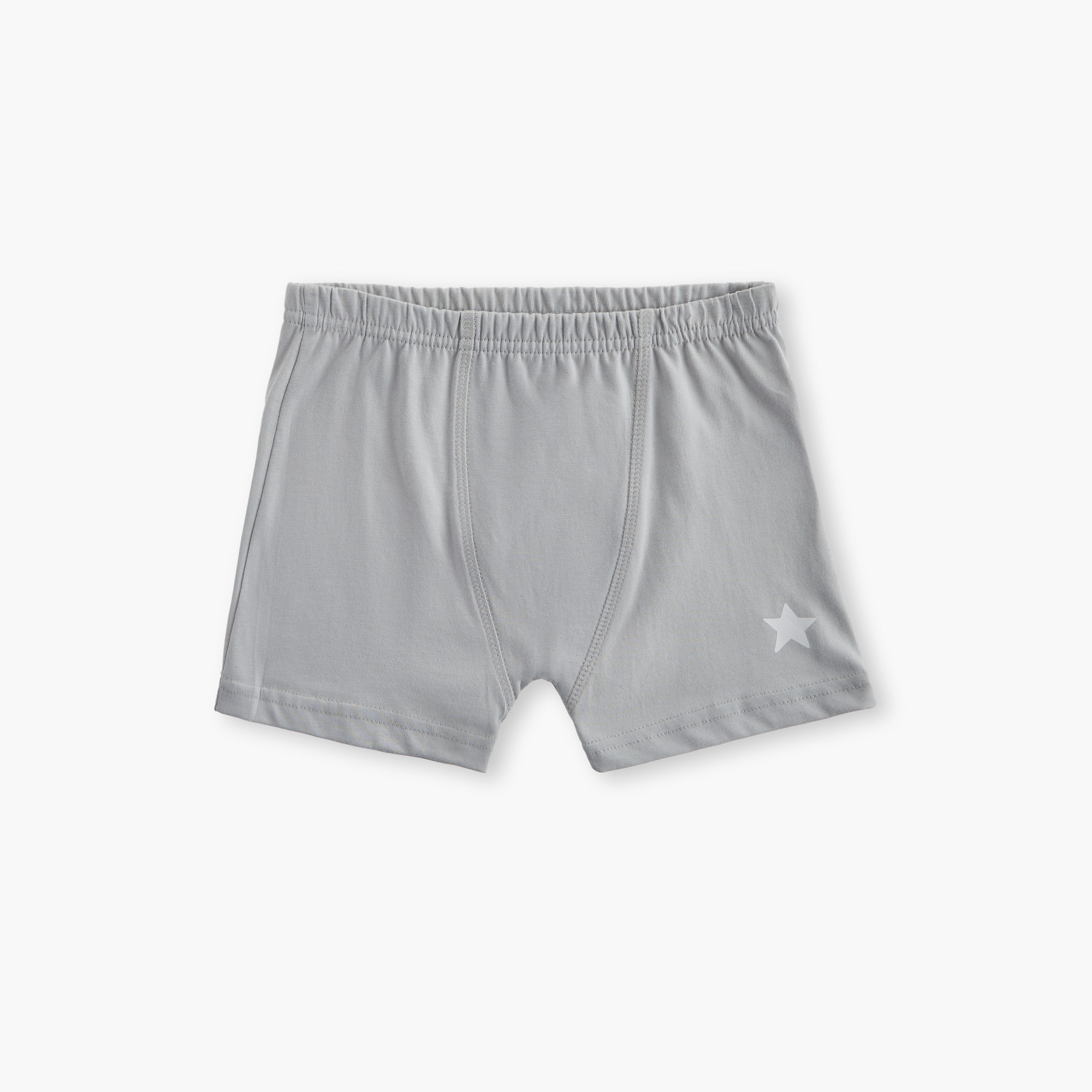 Juniors Star Print Boxers with Elasticated Waistband - Set of 5-baby-boys-clothing-innerwear-image-3