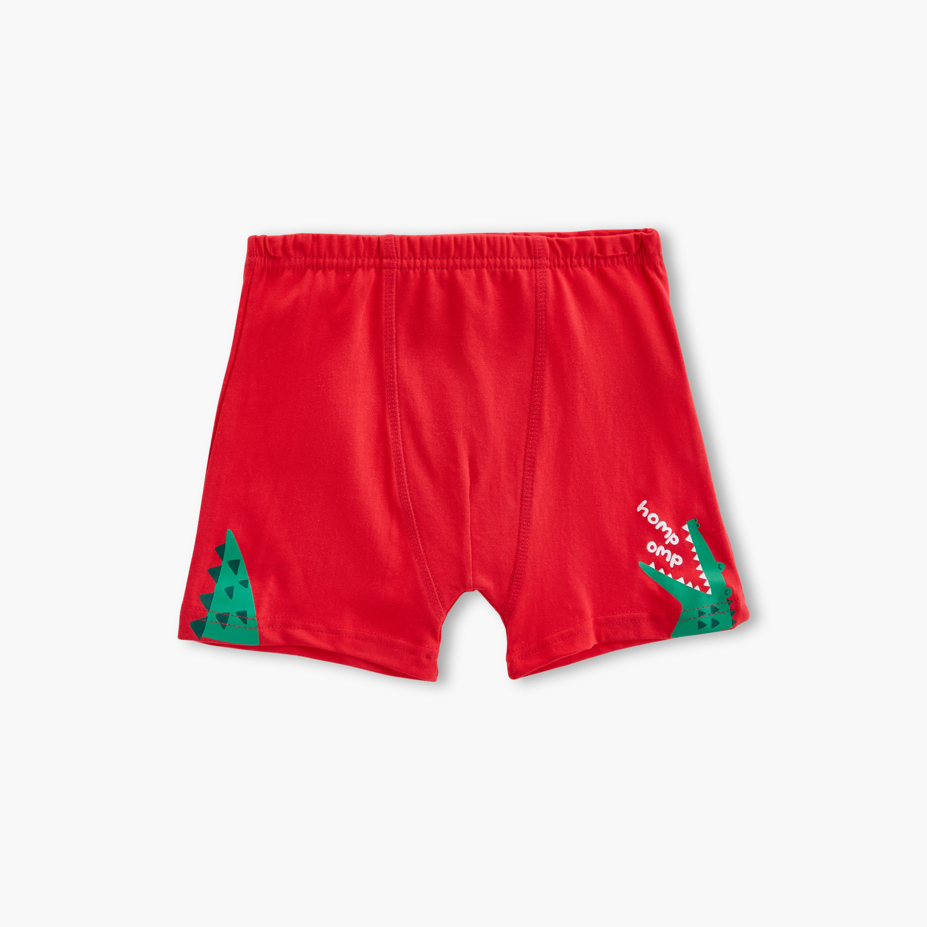 Juniors Crocodile Print Boxers - Set of 5-baby-boys-clothing-innerwear-image-3