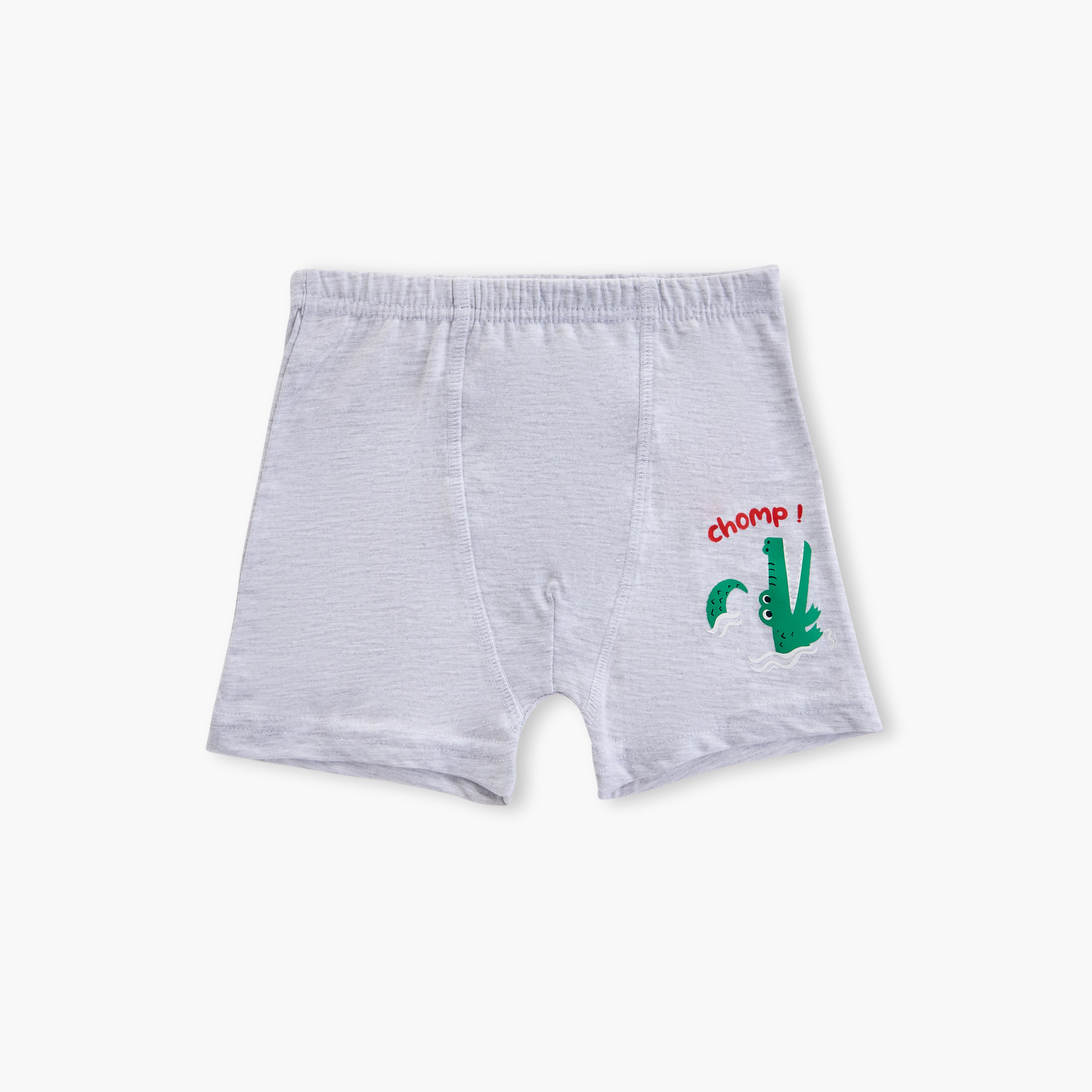 Juniors Crocodile Print Boxers - Set of 5-baby-boys-clothing-innerwear-image-4