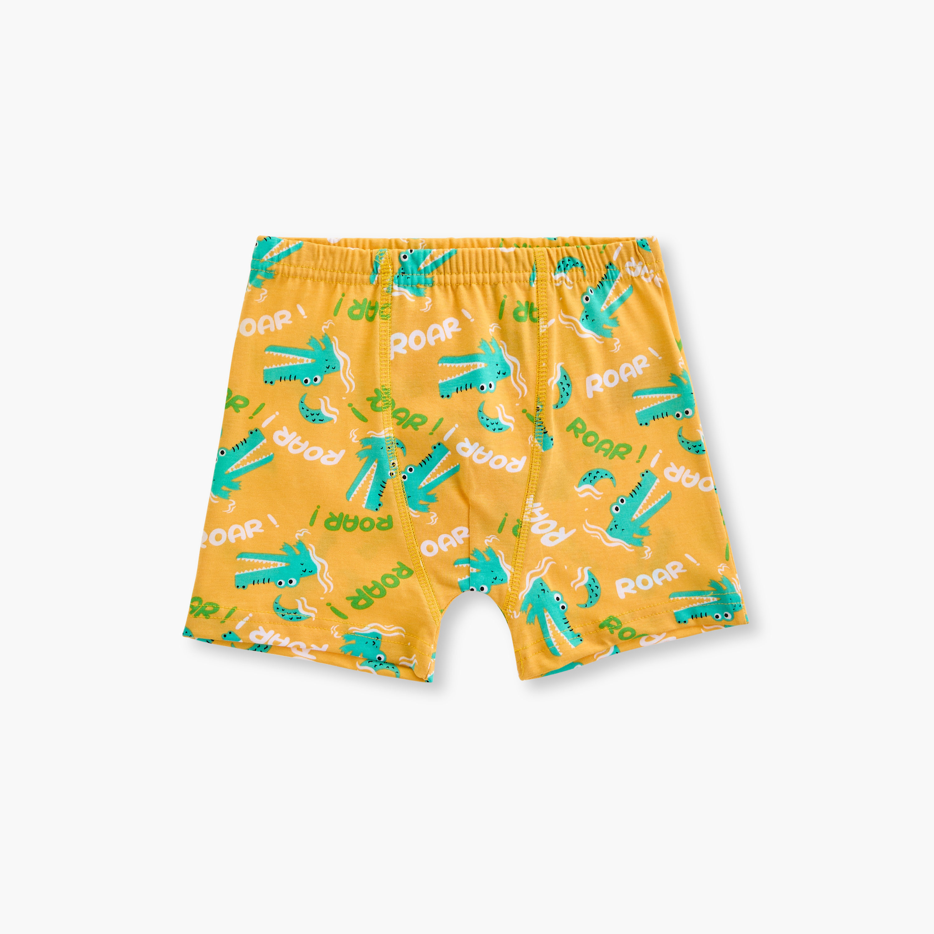 Juniors Crocodile Print Boxers - Set of 5-baby-boys-clothing-innerwear-image-6