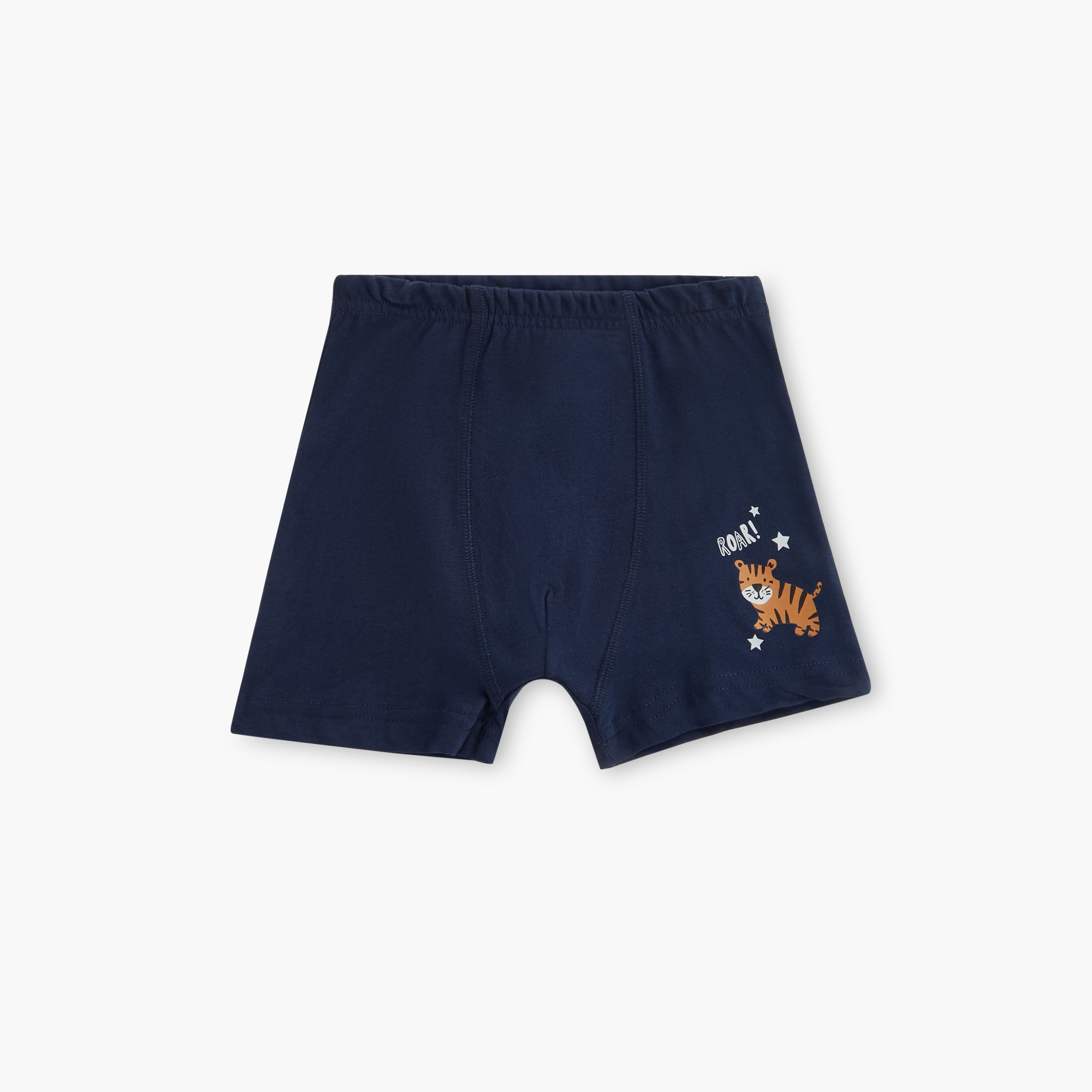 Juniors Wild Animal Print Boxers - Set of 5-baby-boys-clothing-innerwear-image-4