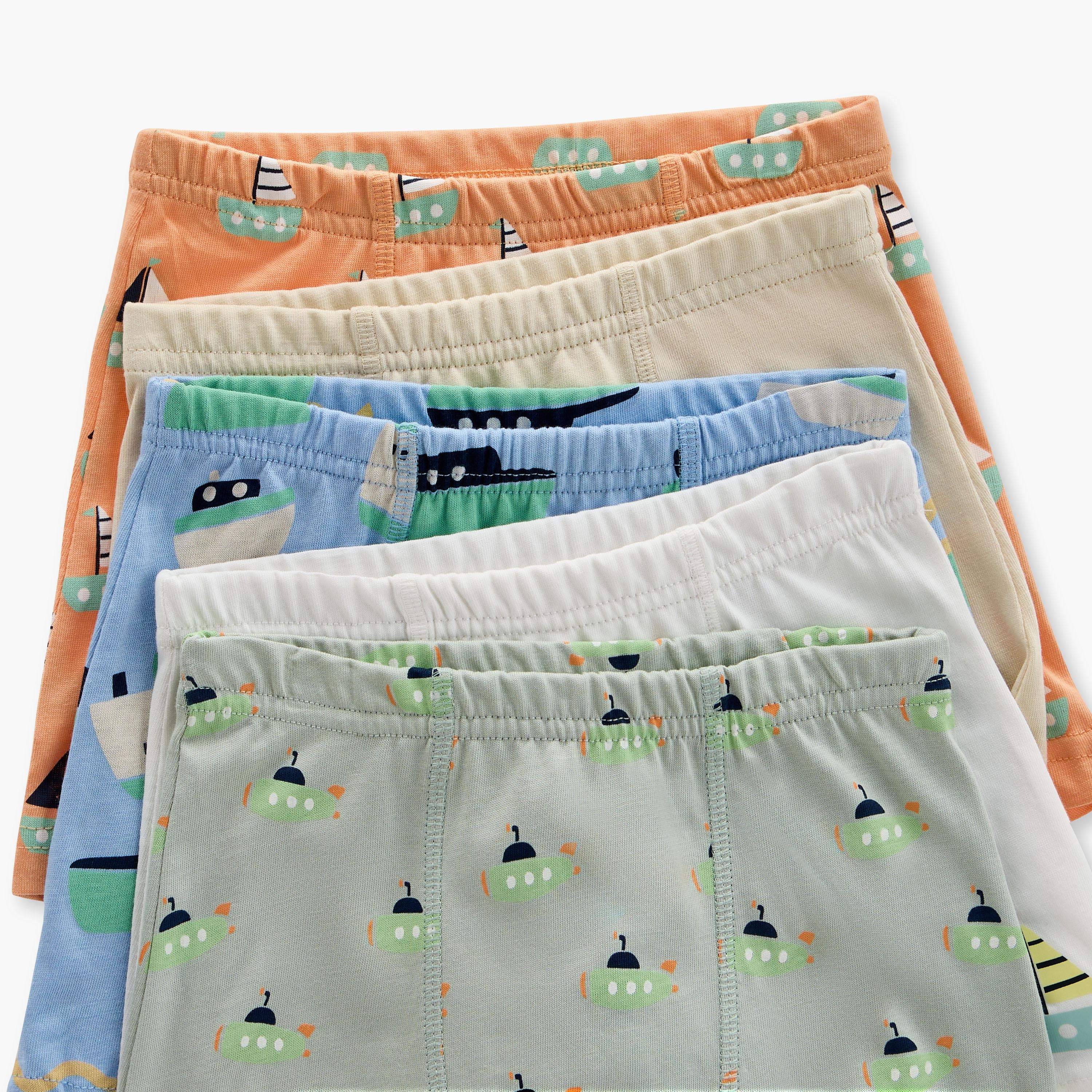 Juniors Printed Boxer Briefs - Set of 5-boys-clothing-innerwear-boxersandbriefs-image-7