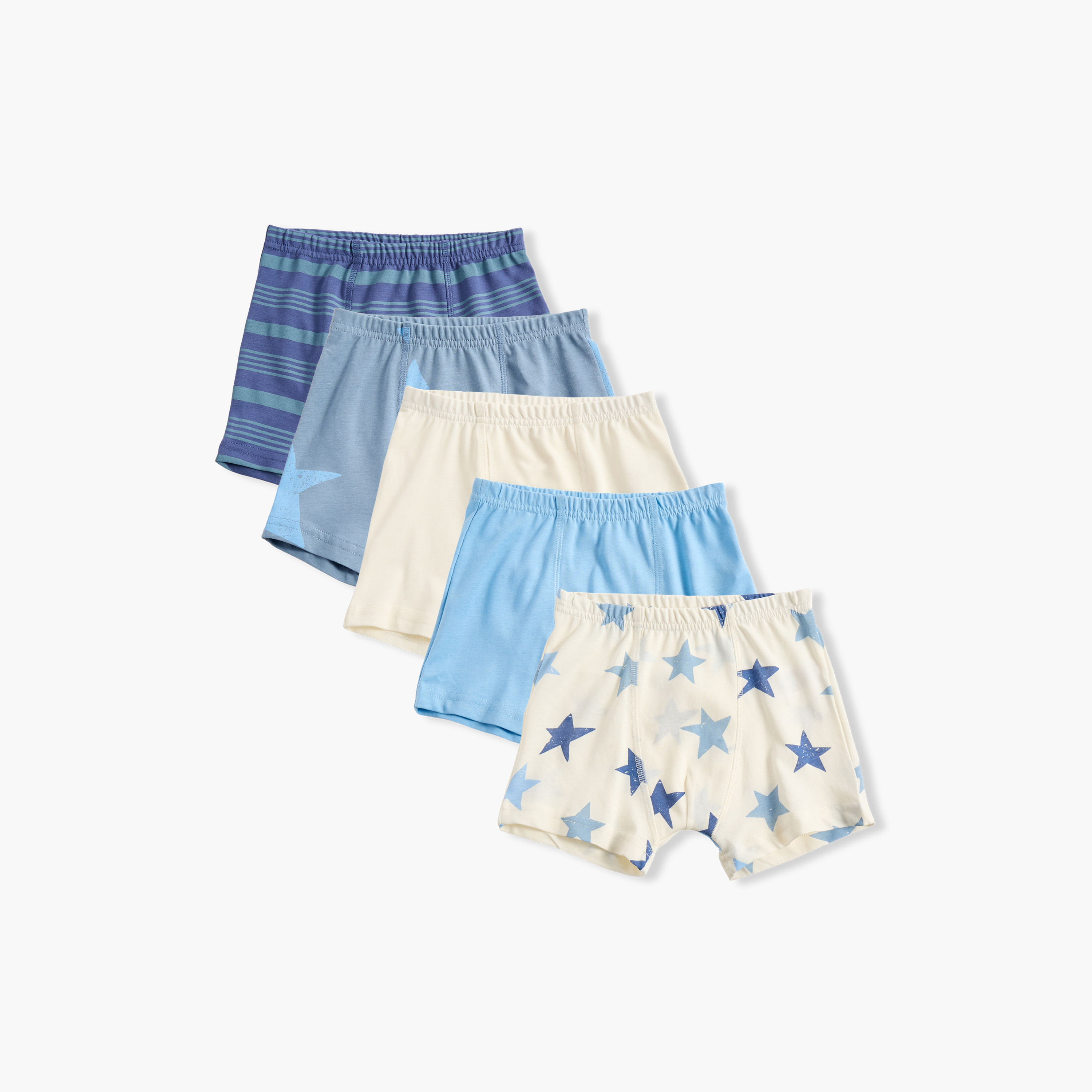 سراويل بوكسر بطبعات من جونيورز - طقم من 5 قطع-baby-boys-clothing-innerwear-image-1
