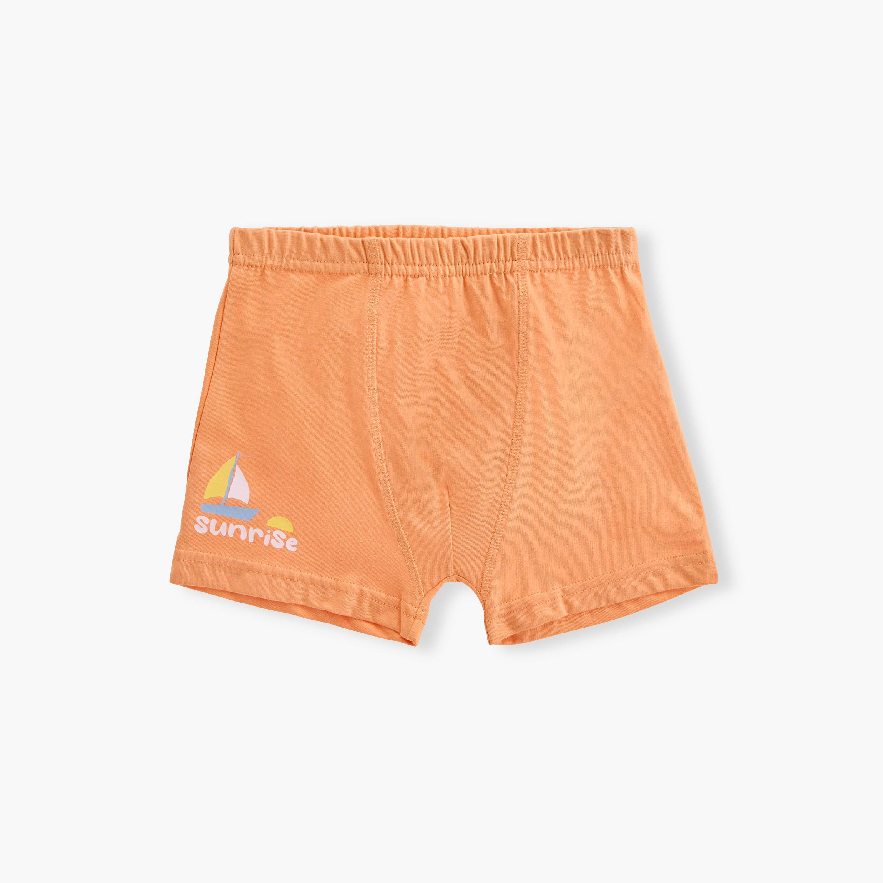 بوكسرات بطبعات وحزام خصر مطاطي من جونيورز - طقم من 5 قطع-baby-boys-clothing-innerwear-image-4