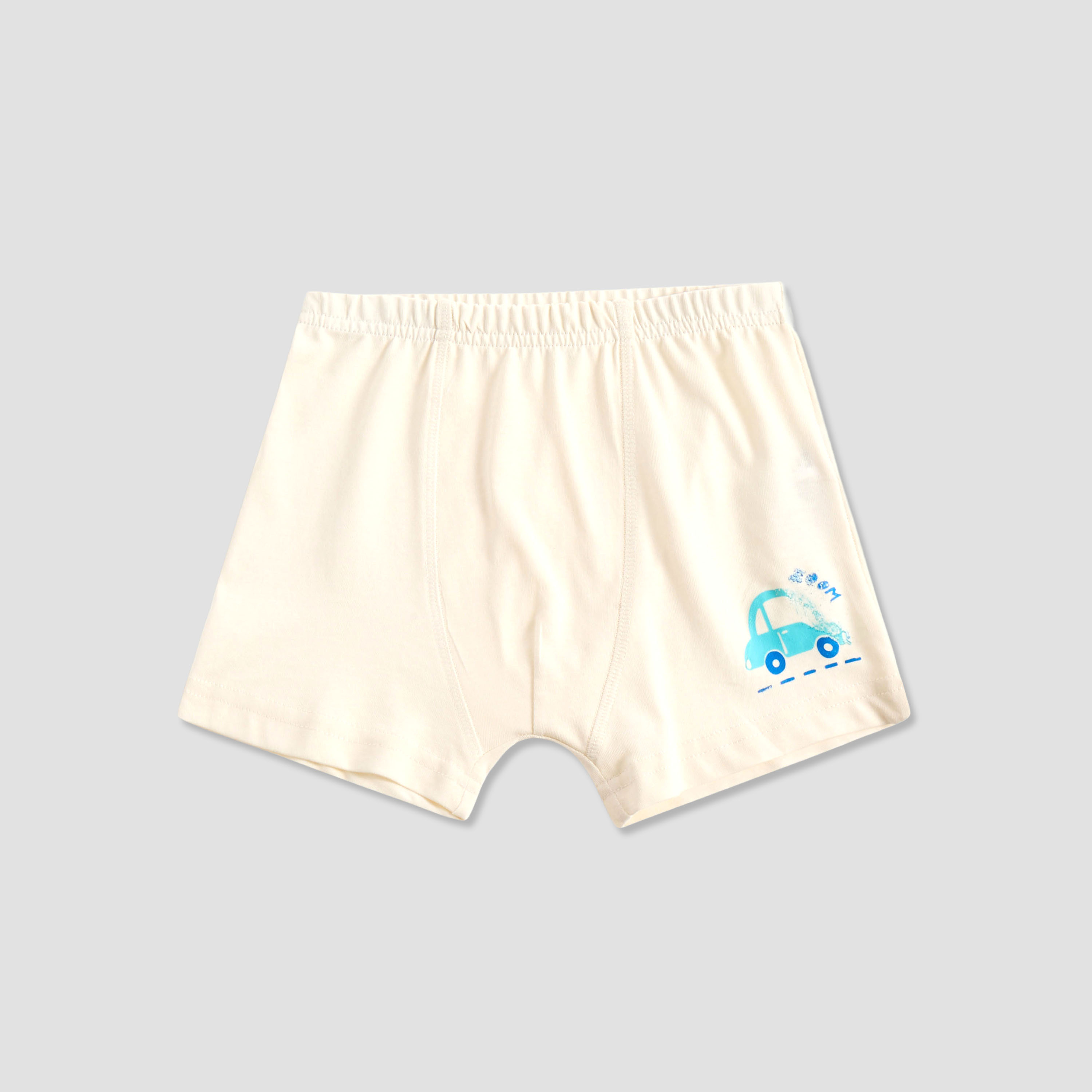 سراويل بوكسر بطبعات مركبات مع حزام خصر مطاطي من جونيورز - طقم 7 قطع-baby-boys-clothing-innerwear-image-3