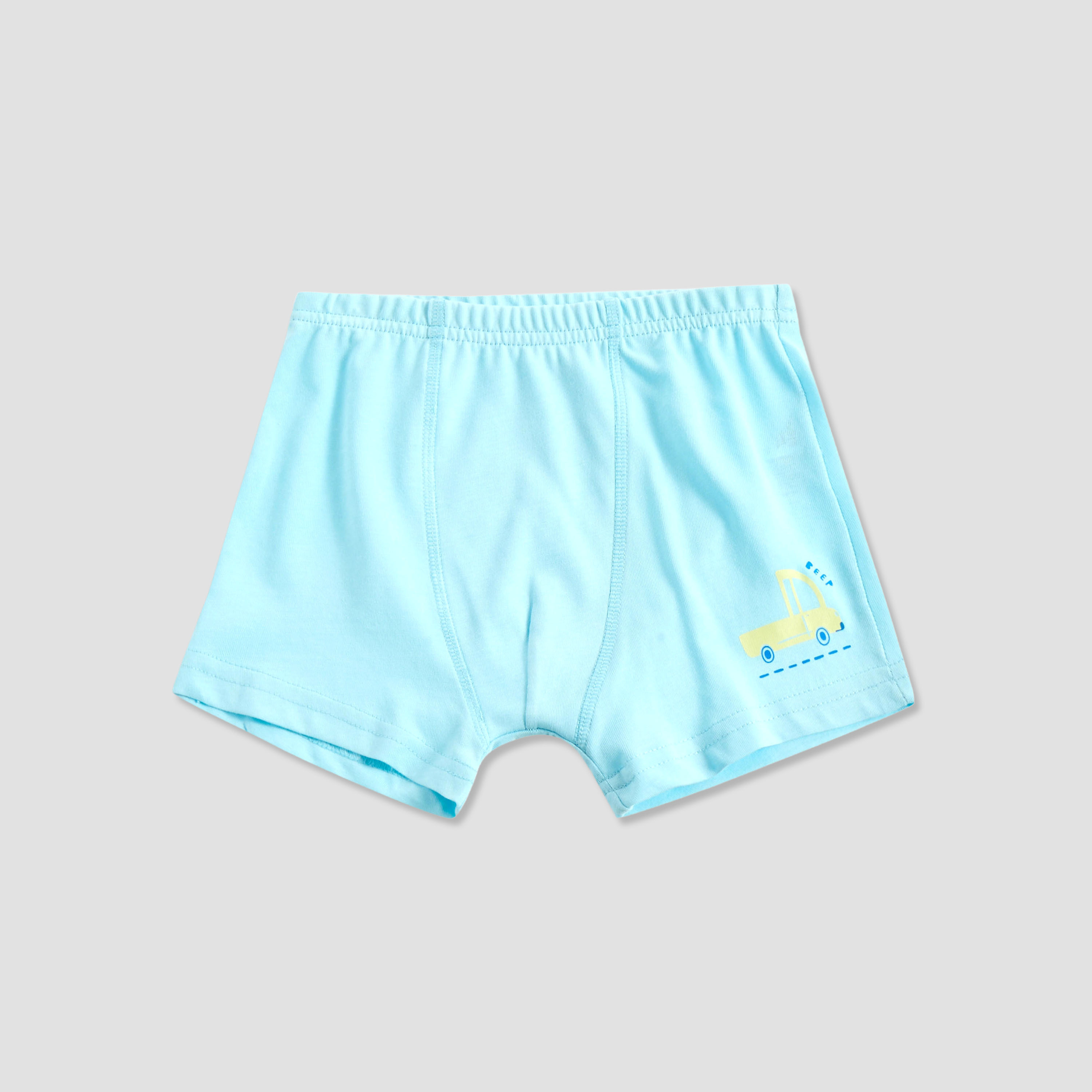 سراويل بوكسر بطبعات مركبات مع حزام خصر مطاطي من جونيورز - طقم 7 قطع-baby-boys-clothing-innerwear-image-6