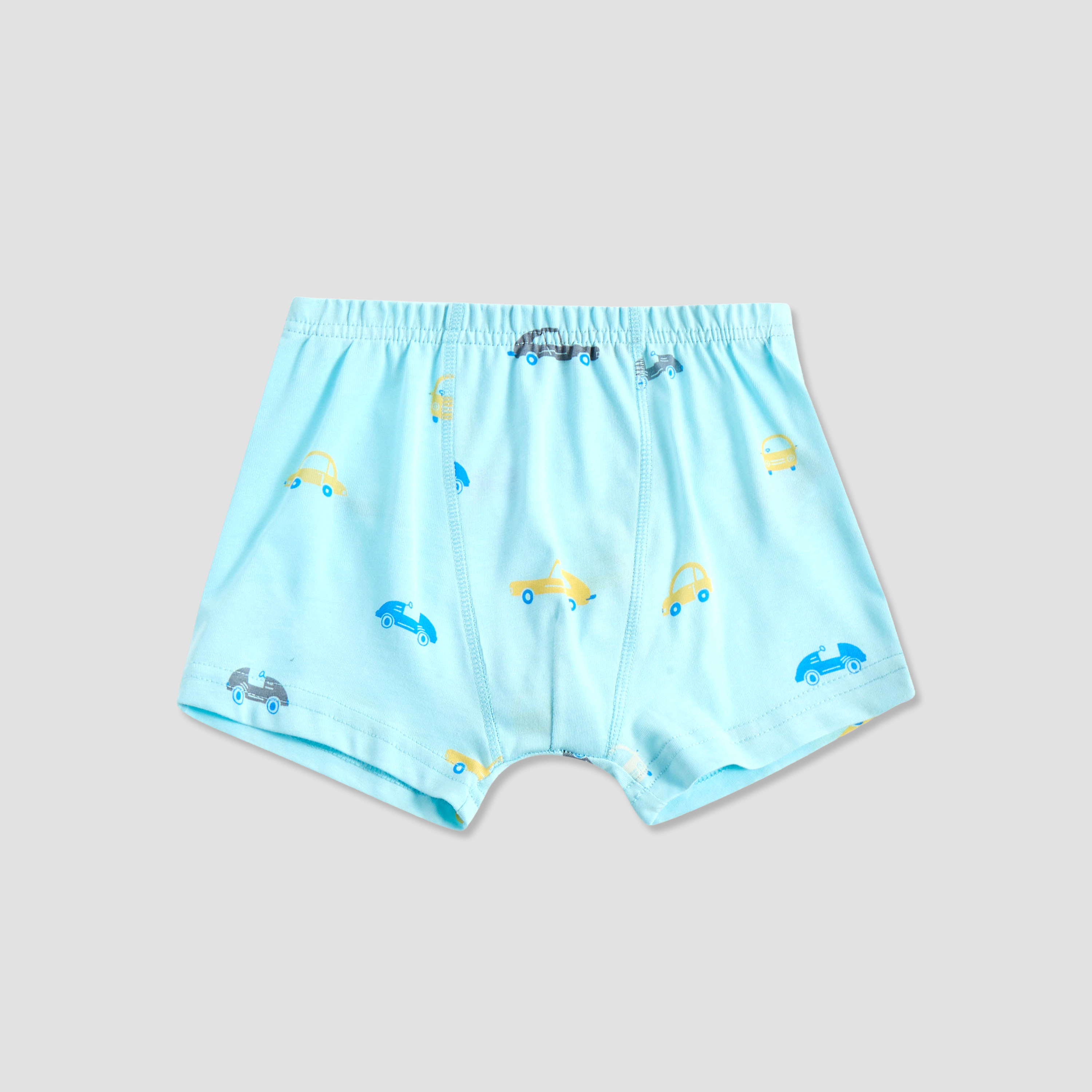 سراويل بوكسر بطبعات مركبات مع حزام خصر مطاطي من جونيورز - طقم 7 قطع-baby-boys-clothing-innerwear-image-7