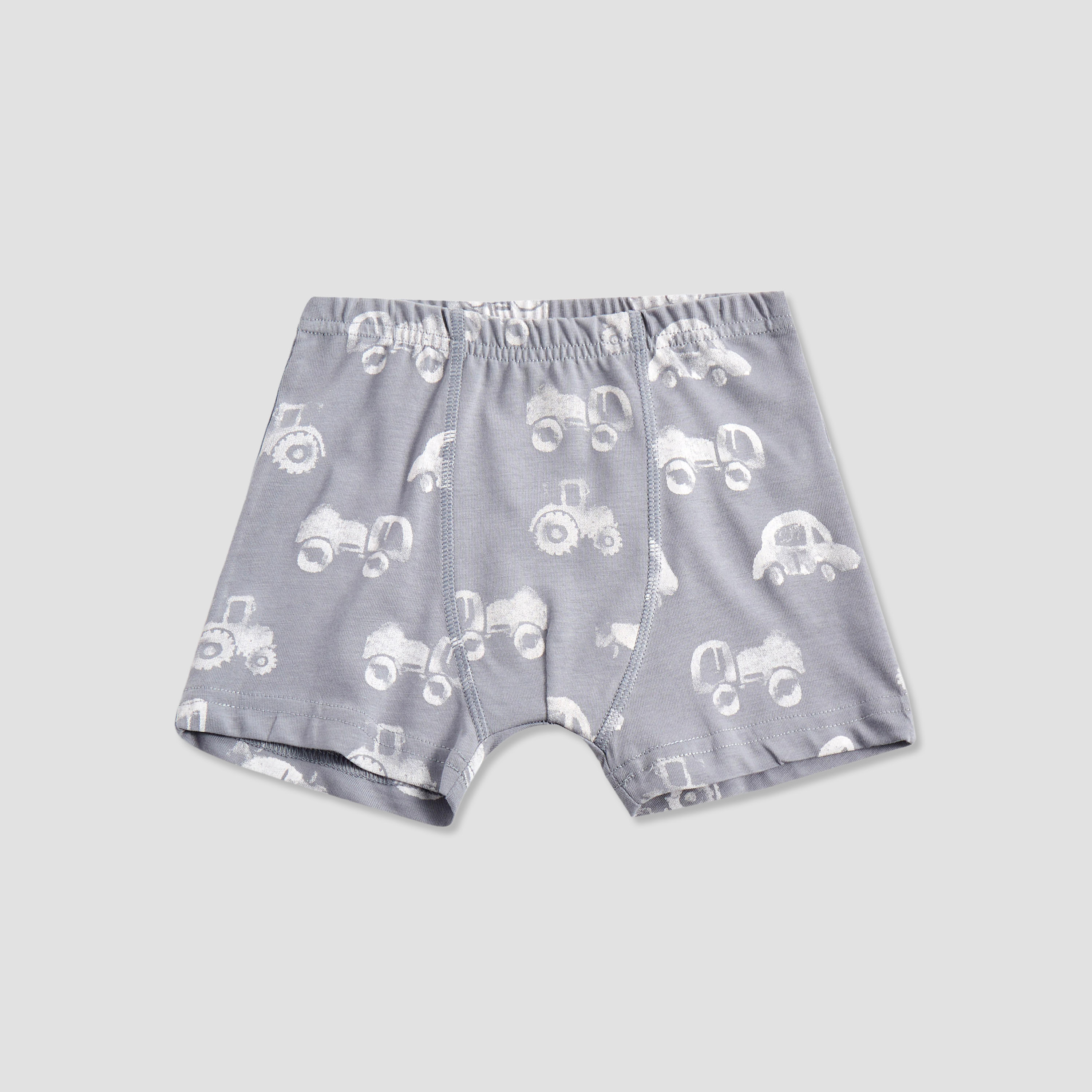 سراويل بوكسر بطبعات مركبات مع حزام خصر مطاطي من جونيورز - طقم 7 قطع-baby-boys-clothing-innerwear-image-8