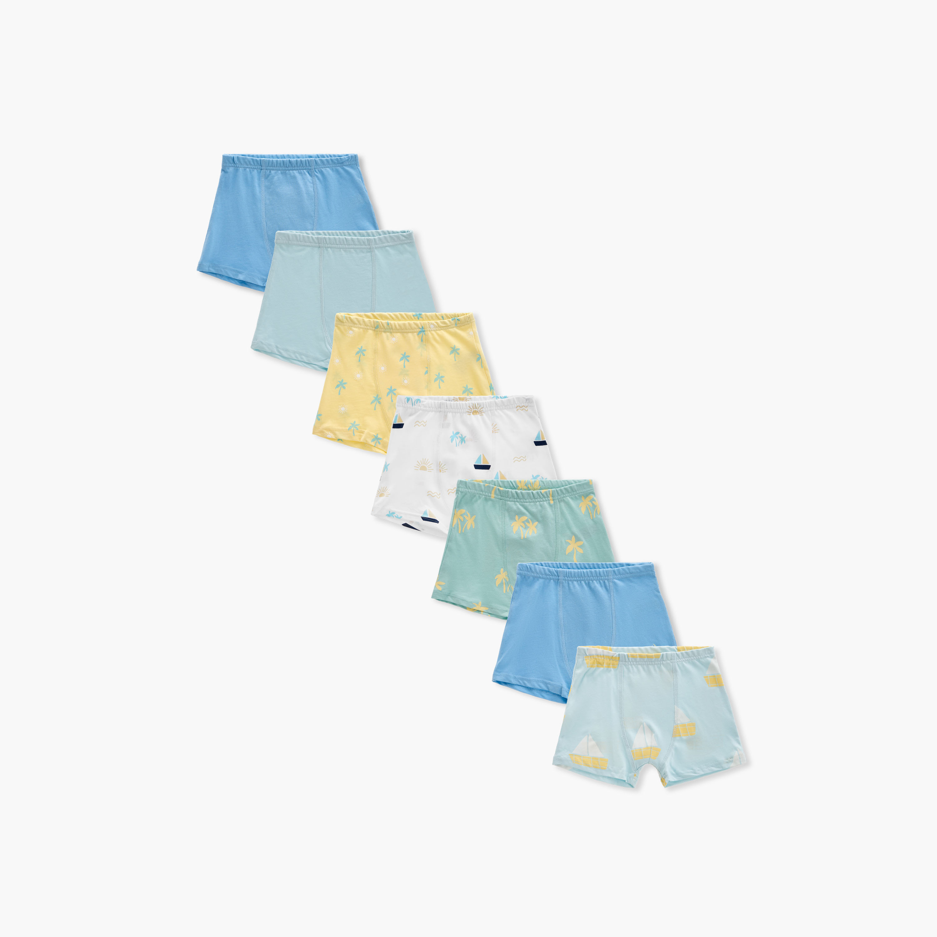 Juniors Printed Boxer Briefs - Set of 7-boys-clothing-innerwear-boxersandbriefs-image-1
